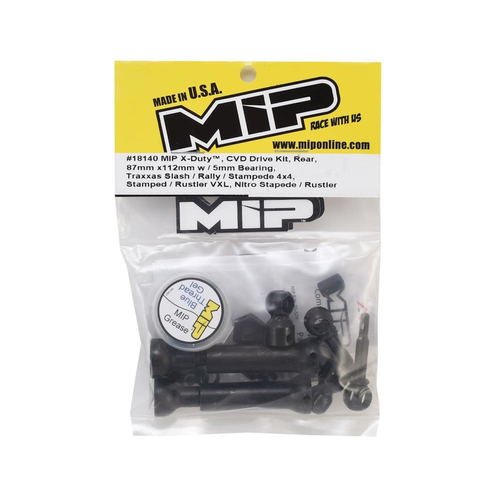 MIP MIP Traxxas X-Duty Rear CVD Drive Kit (Slash, Stampede, Rustler, Rally) #18140