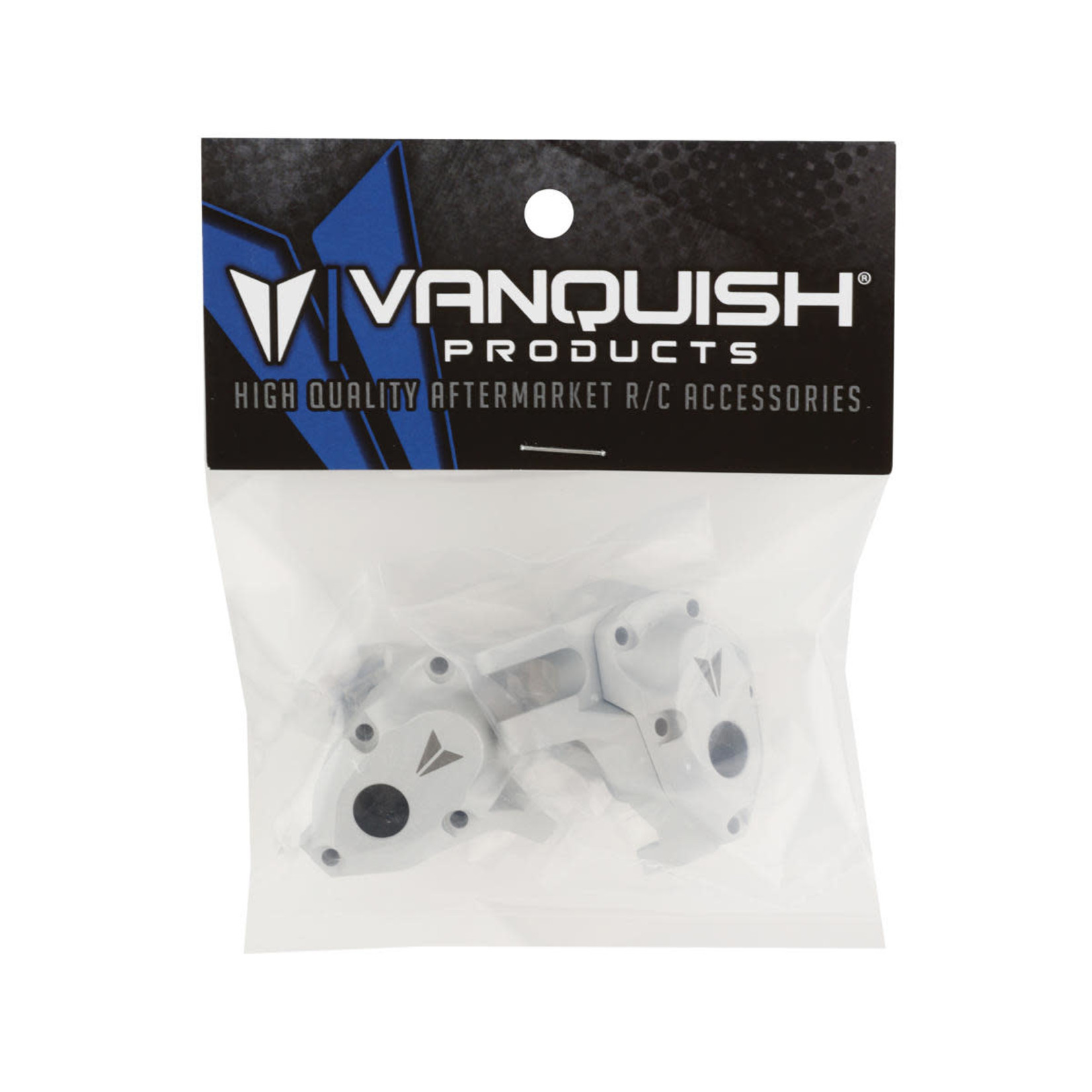 Vanquish Products #VPS08641 Vanquish Products F10 Portal Aluminum Front Knuckle Set (Silver) (2)