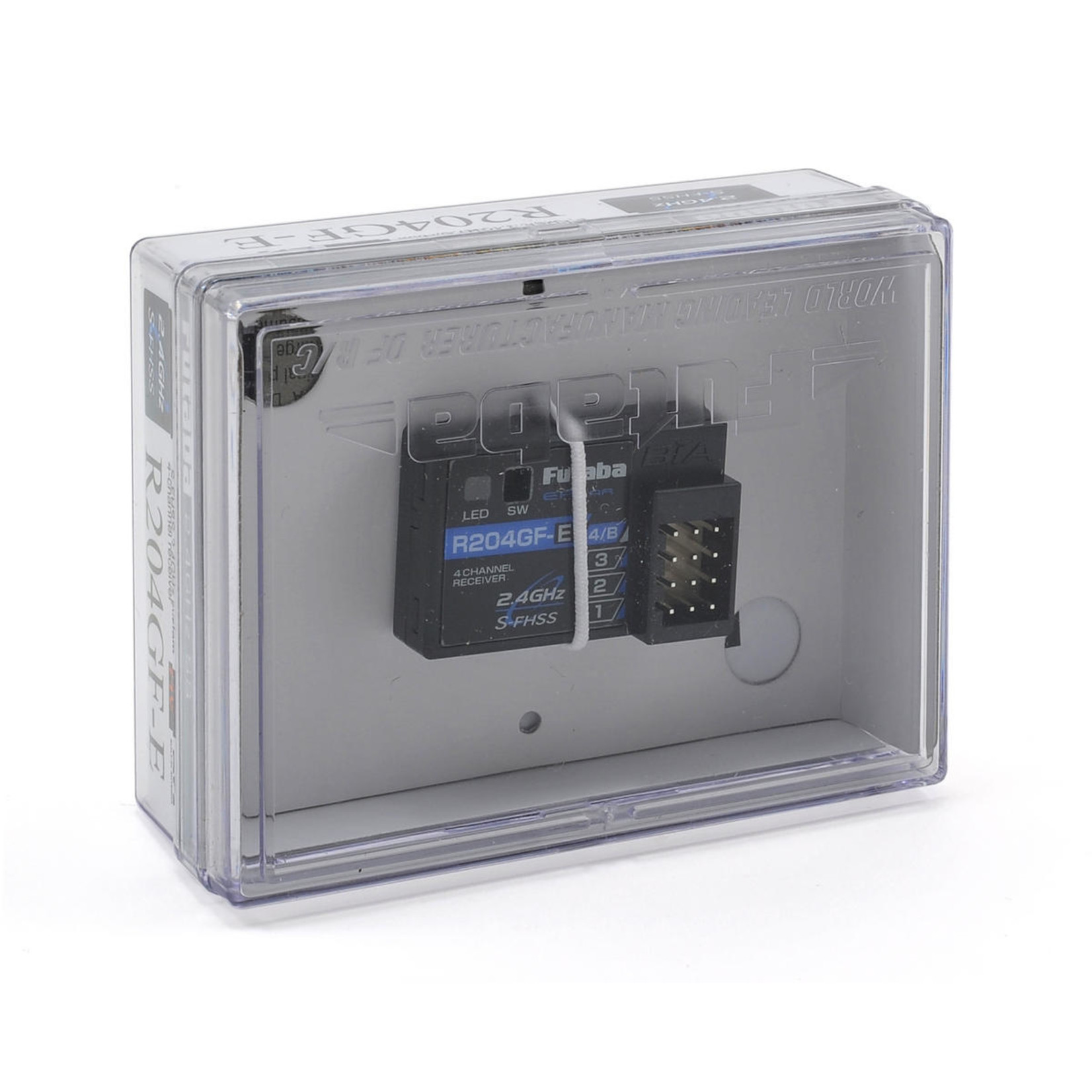 Futaba #01102202-3  Futaba R204GF-E S-FHSS High-Voltage 4-Channel 2.4GHz Micro Receiver