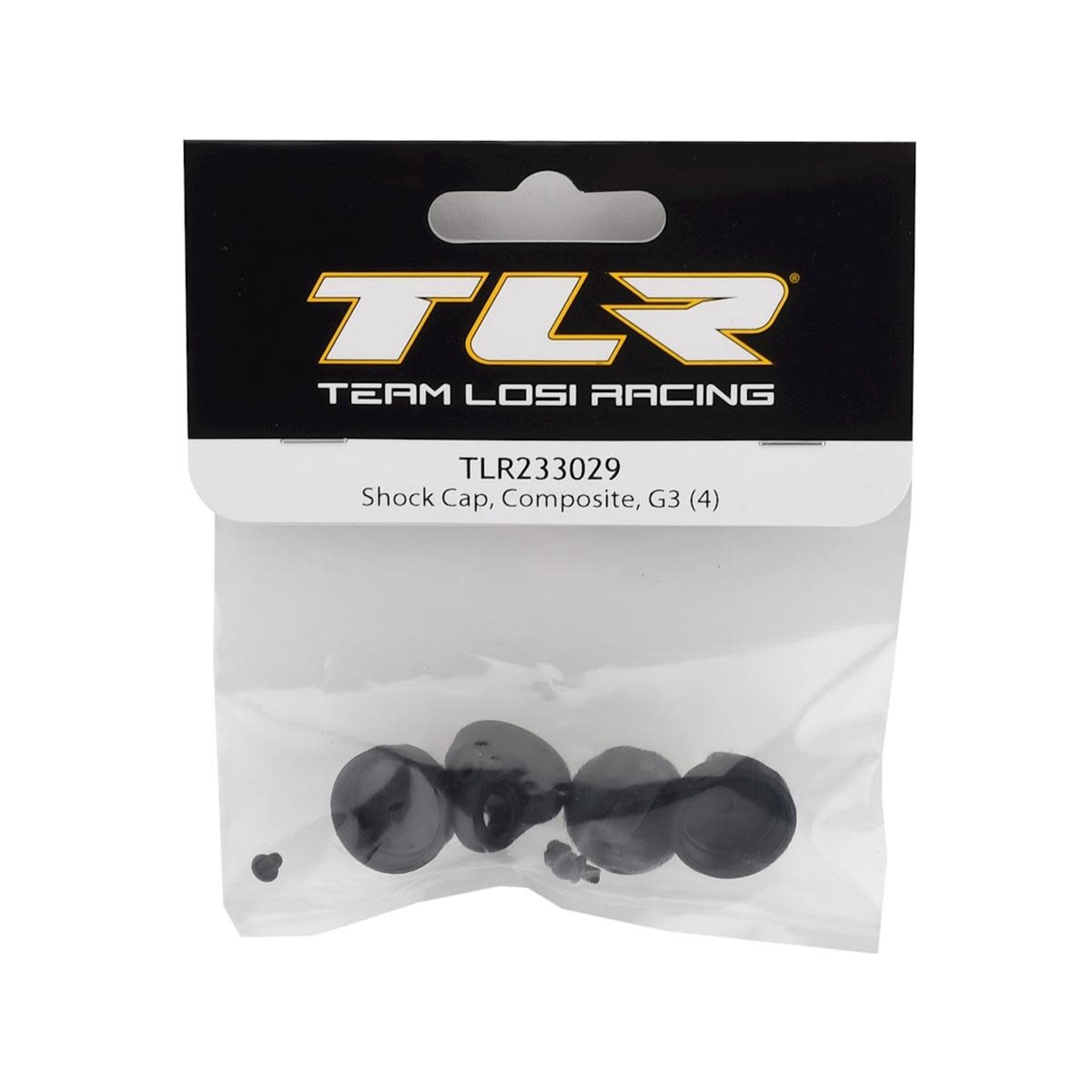 TLR Team Losi Racing G3 Composite Shock Cap (4) #TLR233029