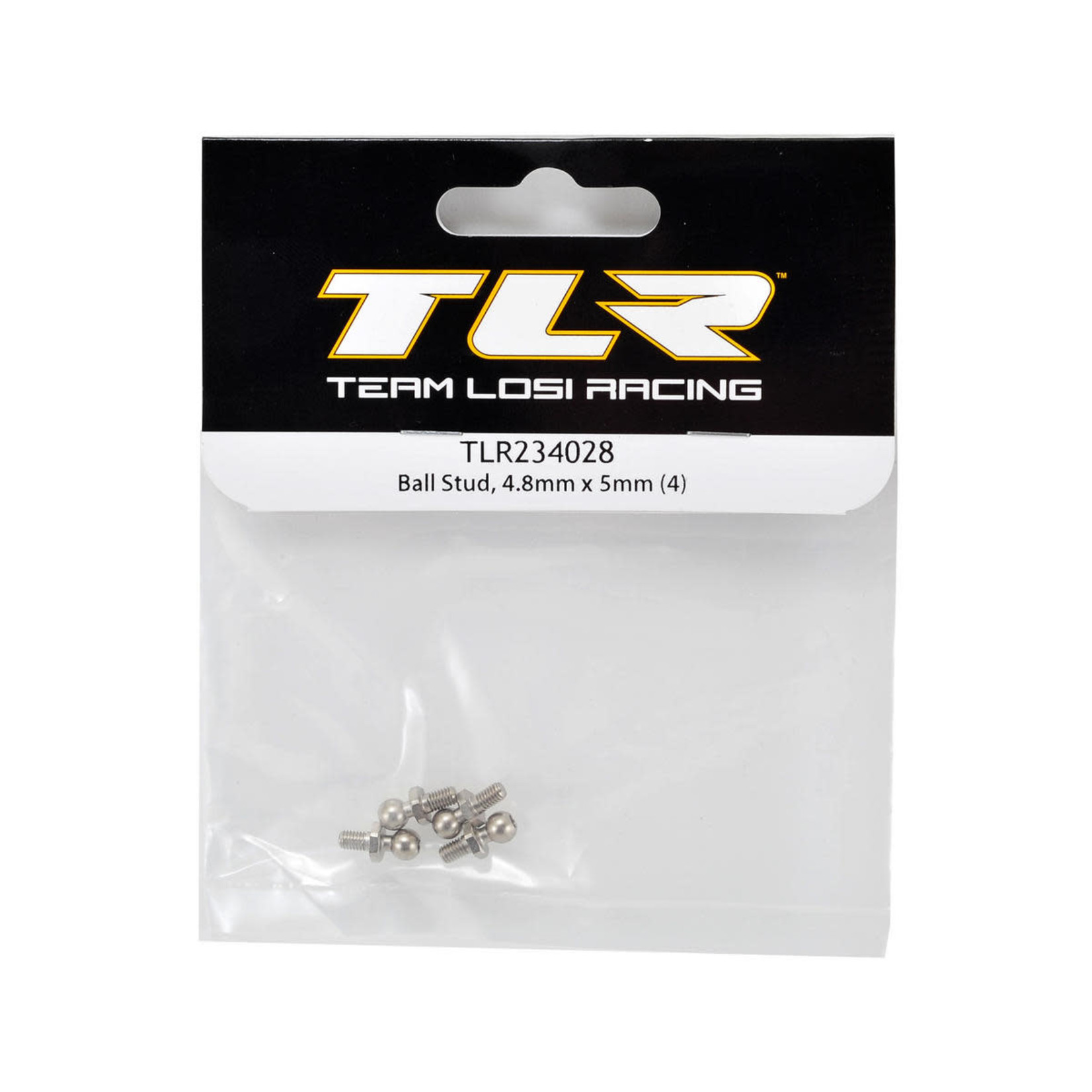 TLR Team Losi Racing 22-4 4.8x5mm Ball Stud (4) #TLR234028
