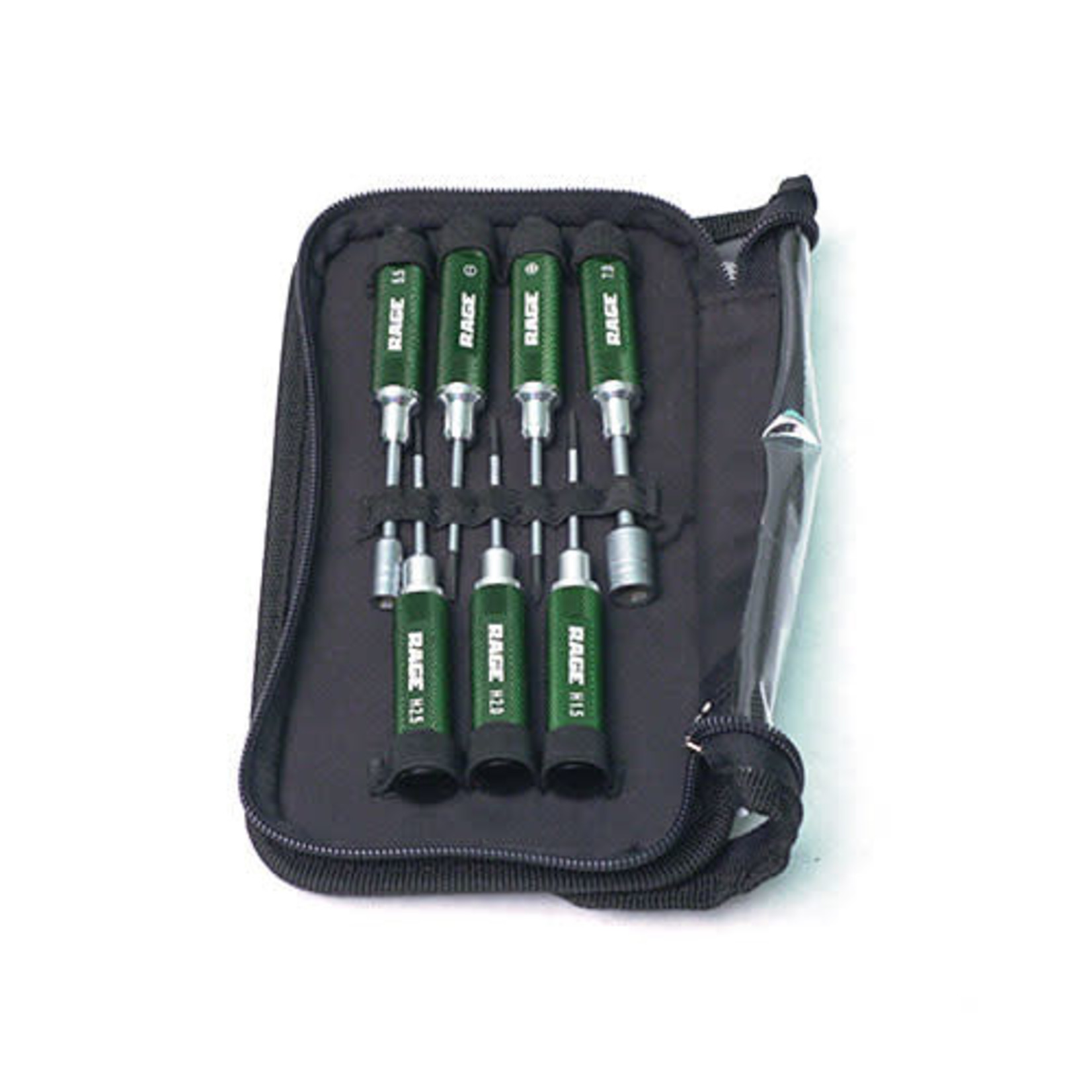 Rage RC Rage RC Compact 7 Piece Machined Tool Set with Case #RGR1500