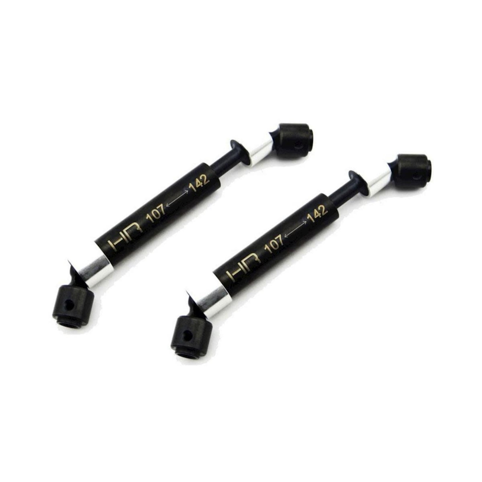 Hot Racing #SSCX37V Hot Racing 107-142mm SCX10 Steel Center Drive Shaft (2)