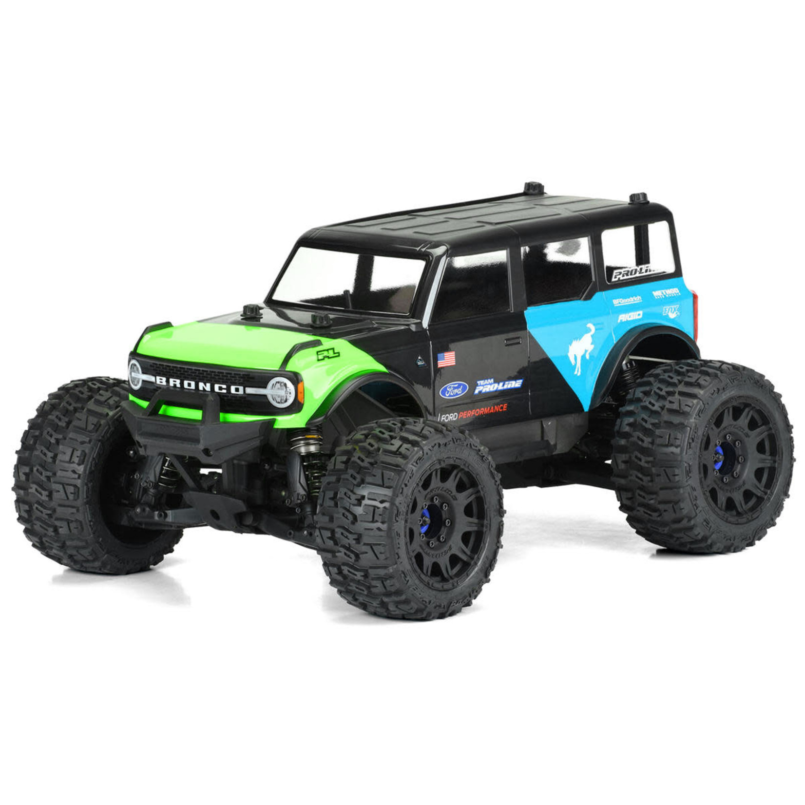 Pro-Line #3594-00 Pro-Line 2021 Ford Bronco Monster Truck Body (Clear) (Maxx/E-Revo 2.0)