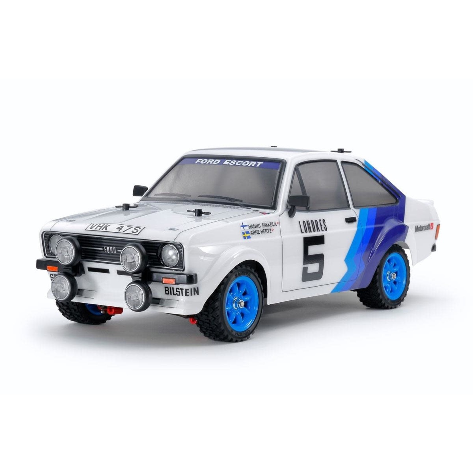 Tamiya #58687-60A Tamiya Ford Escort Mk.II 1/10 4WD MF-01X Electric Rally Car Kit