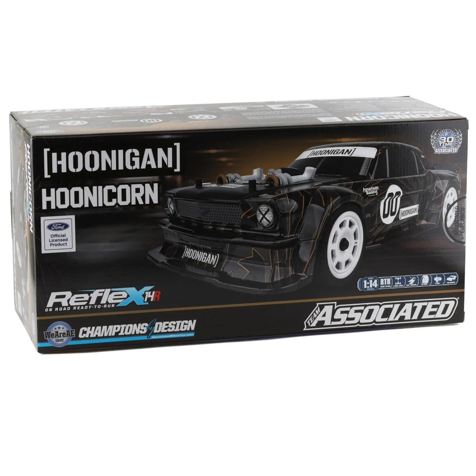 Team Associated #20178  Team Associated Reflex 14R Hoonicorn 1/14 4WD RTR Electric Tour Car w/2.4GHz Radio