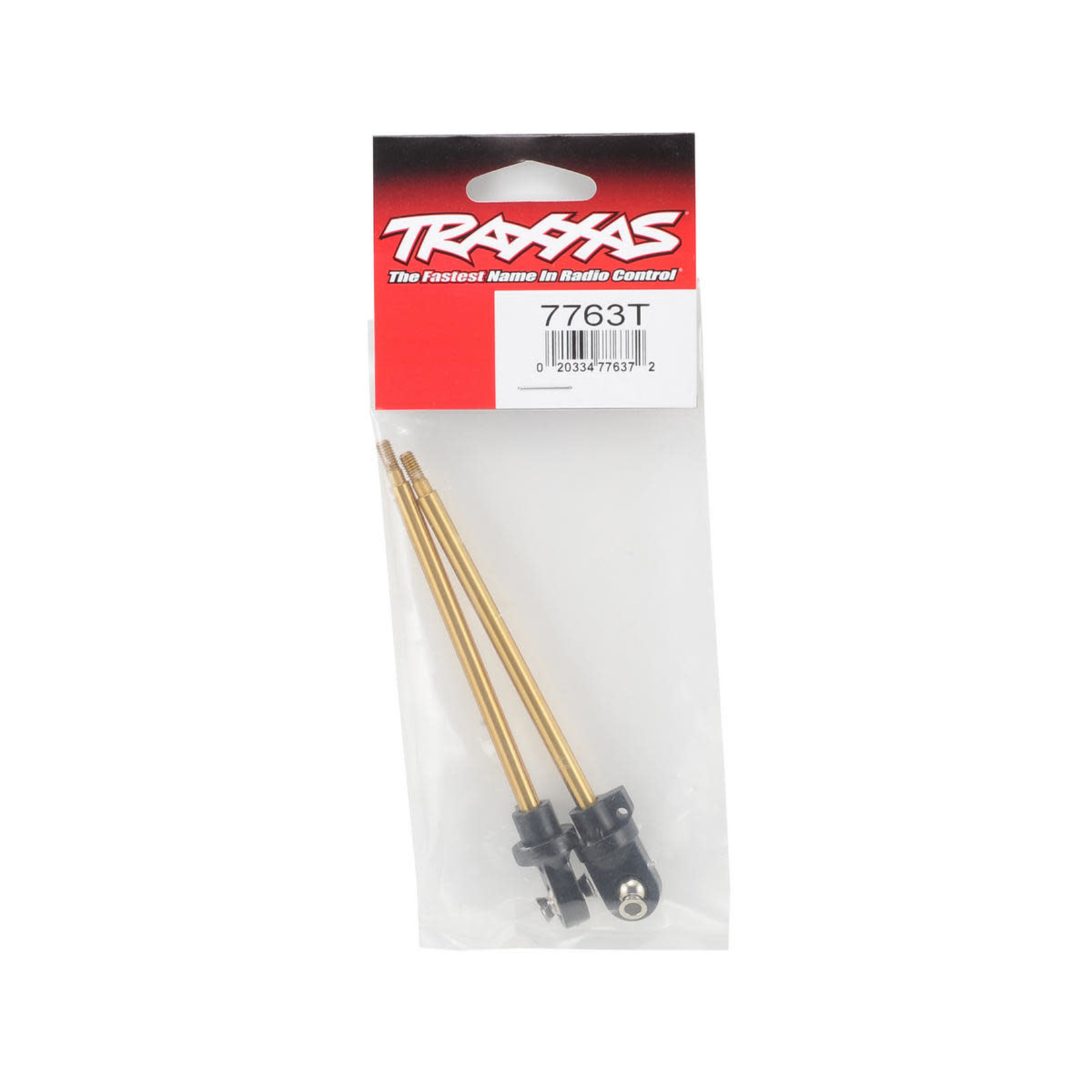 Traxxas #7763T Traxxas X-Maxx GTX TiN-Coated Shock Shaft (2)