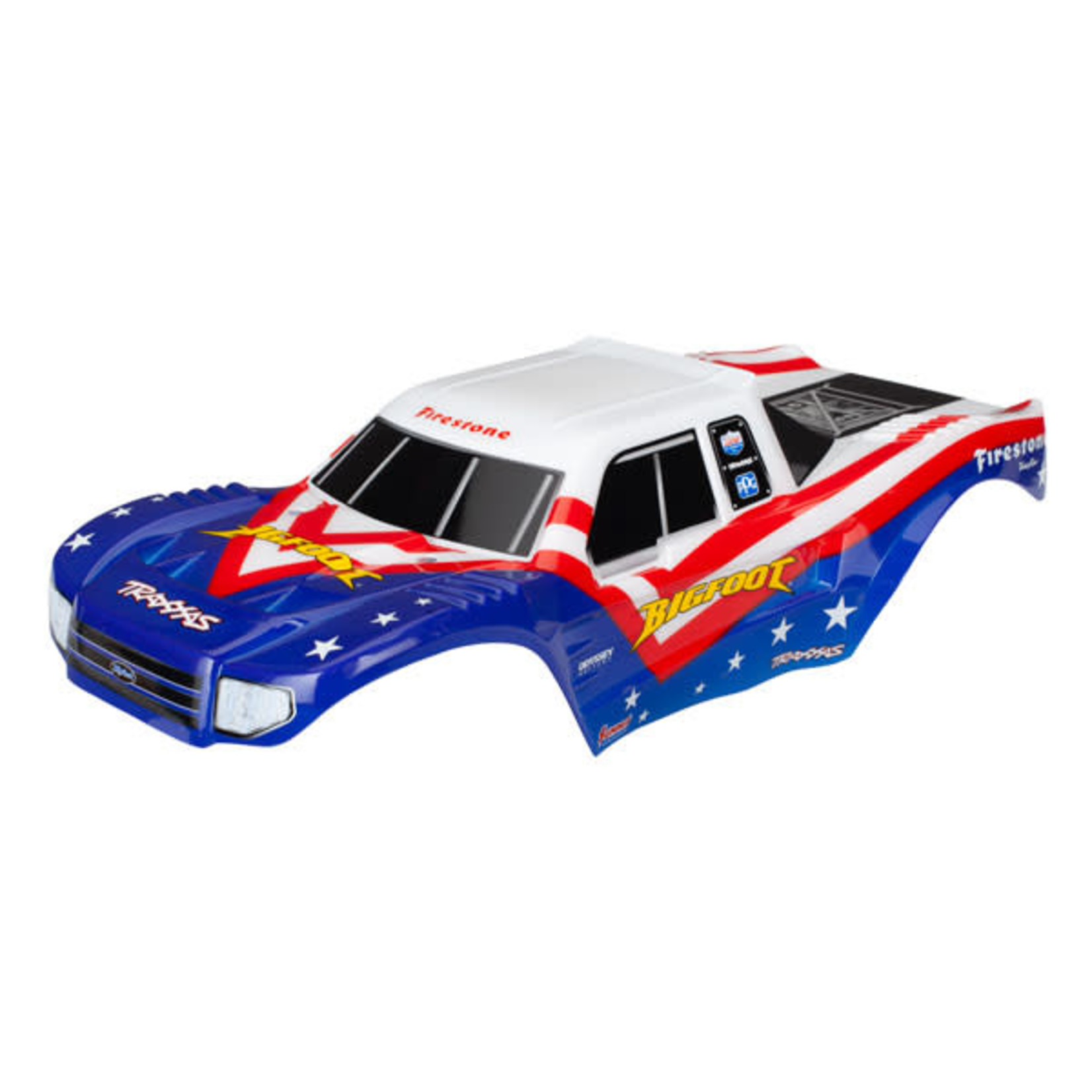 Traxxas Traxxas Officially Licensed Bigfoot Replica Body (Red, White & Blue) #3676