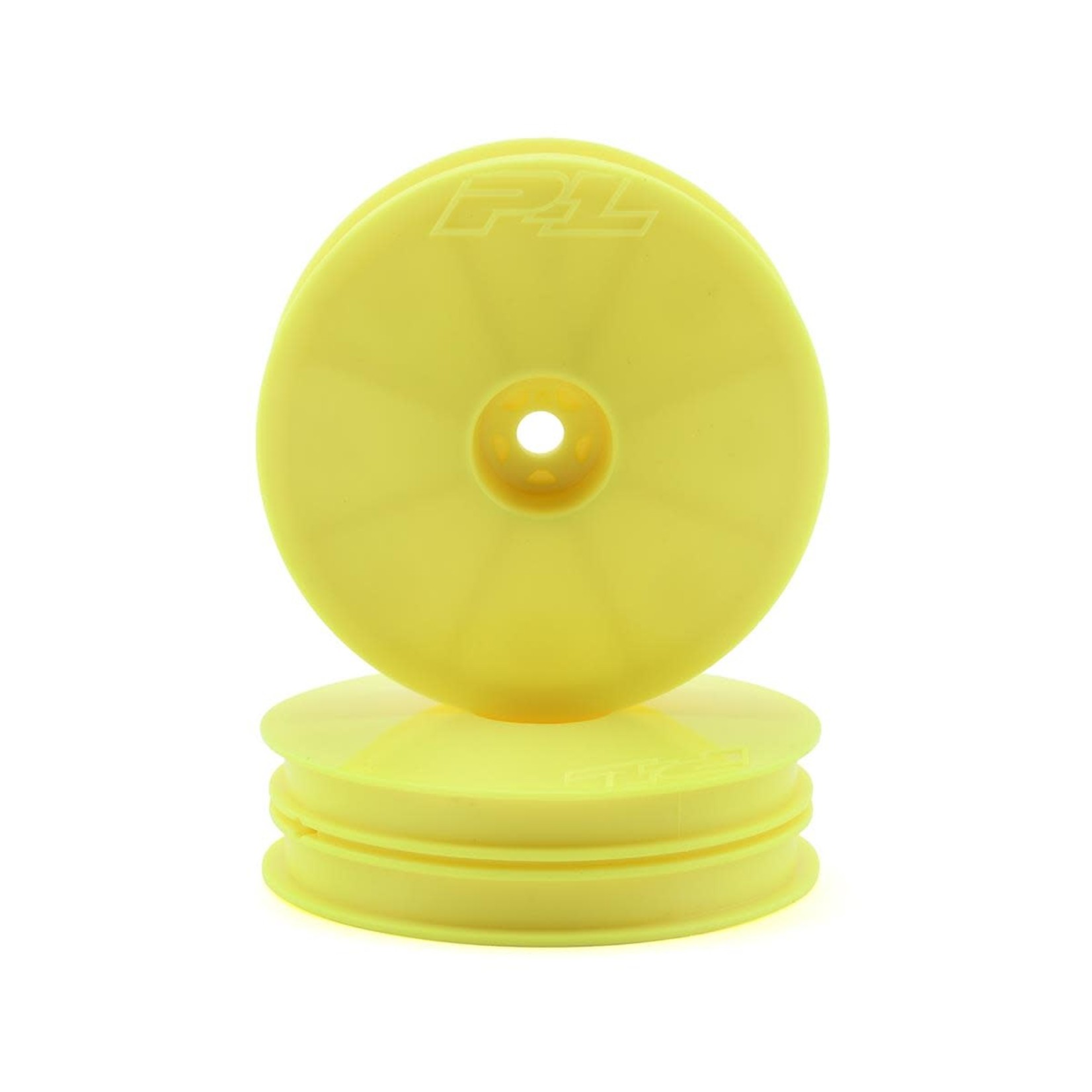 Pro-Line #2778-02 Pro-Line Velocity "Narrow" 2.2" Front Wheels (2) (B6/RB6) (Yellow) w/12mm Hex