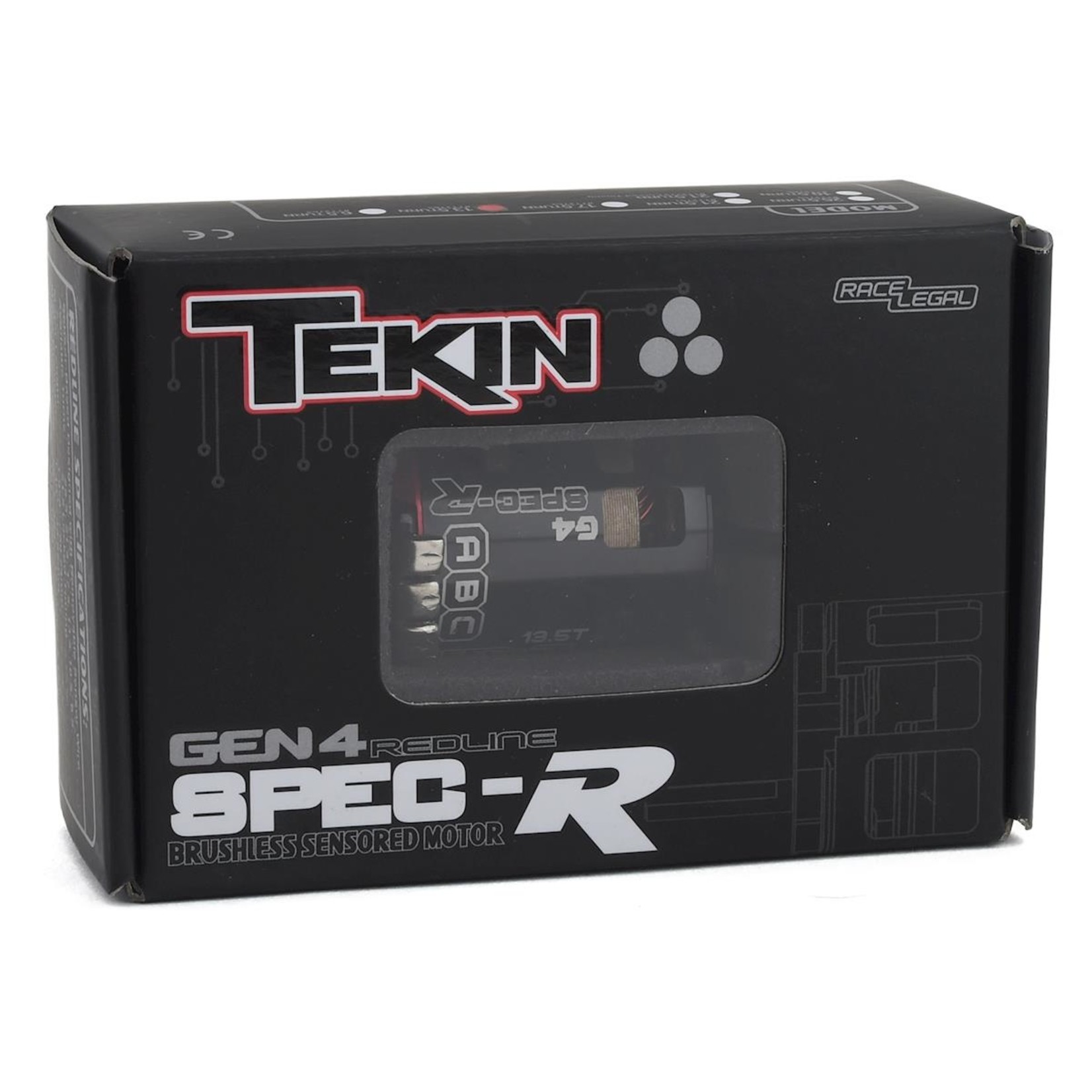 Tekin #TT2763  Tekin Gen4 Spec-R Sensored Brushless Motor (13.5T)