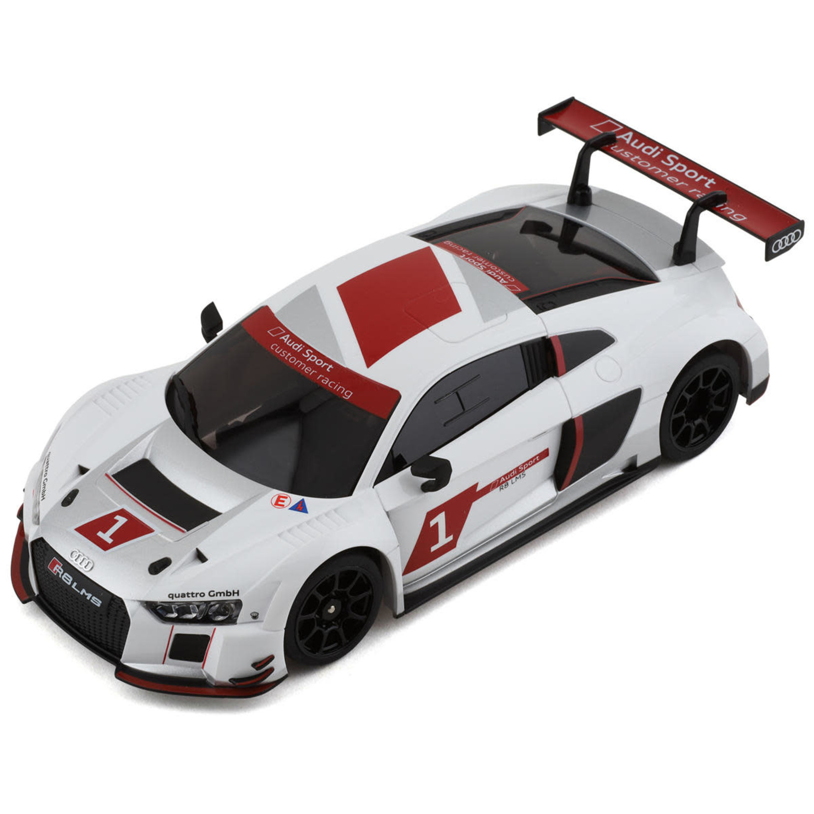 Kyosho Kyosho MR-03 RWD Mini-Z ReadySet w/Audi R8 2015 LMS Body & KT-531P  2.4GHz Radio (White) #32344AS