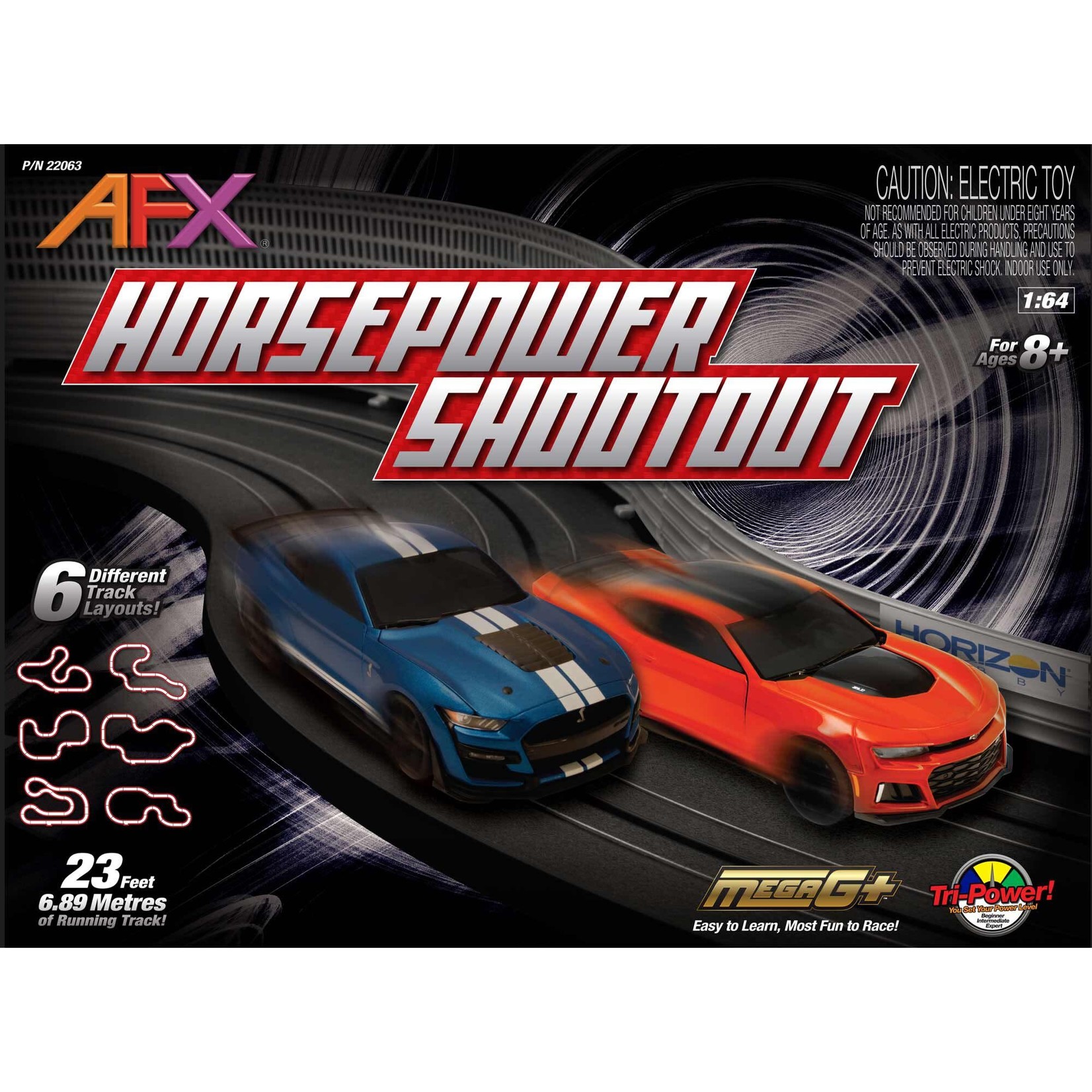 AFX Horsepower Shootout Set (Limited Edition) #22063