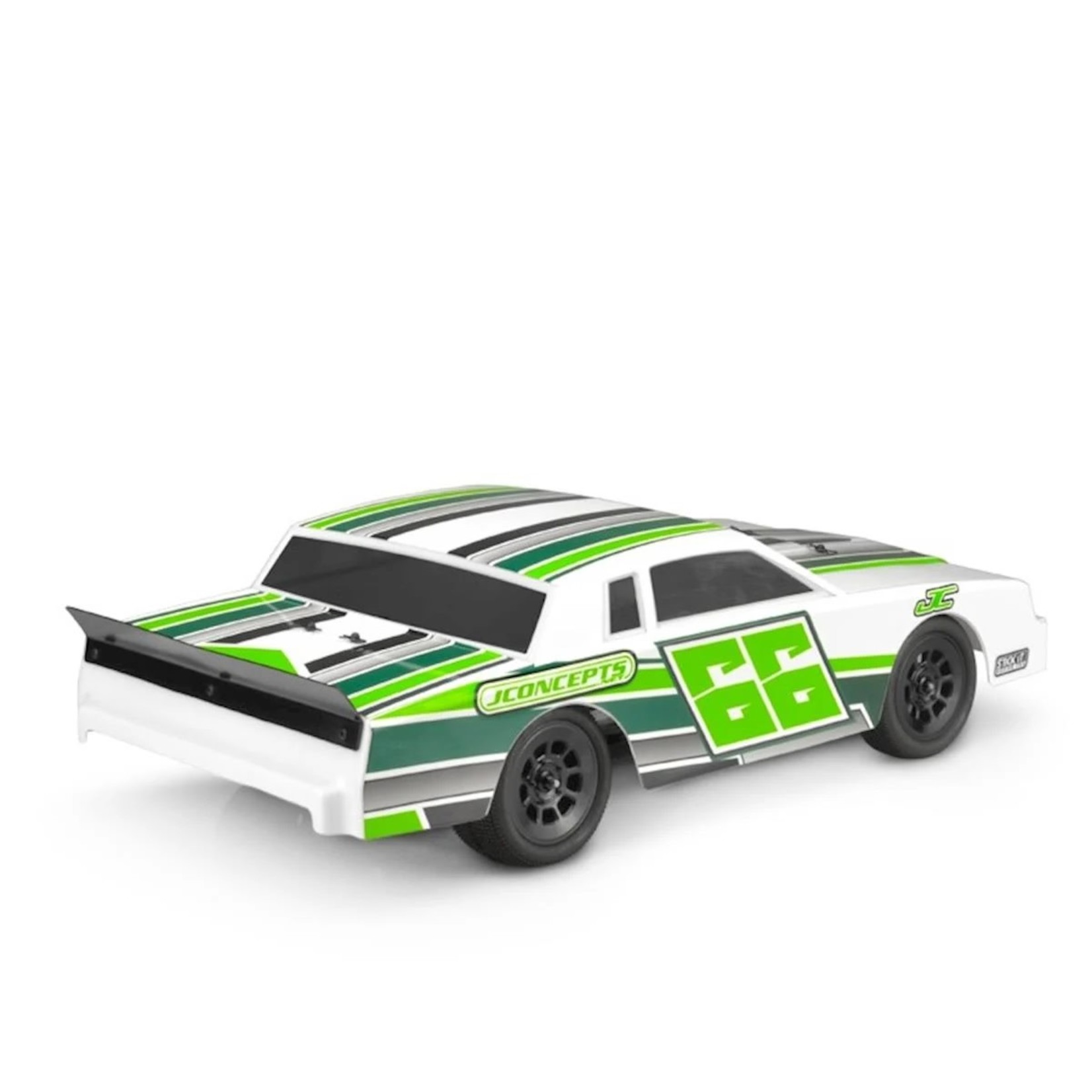 JConcepts #0422L JConcepts 1987 Chevy Monte Carlo Lightweight Street Stock Dirt Oval Body (Clear)