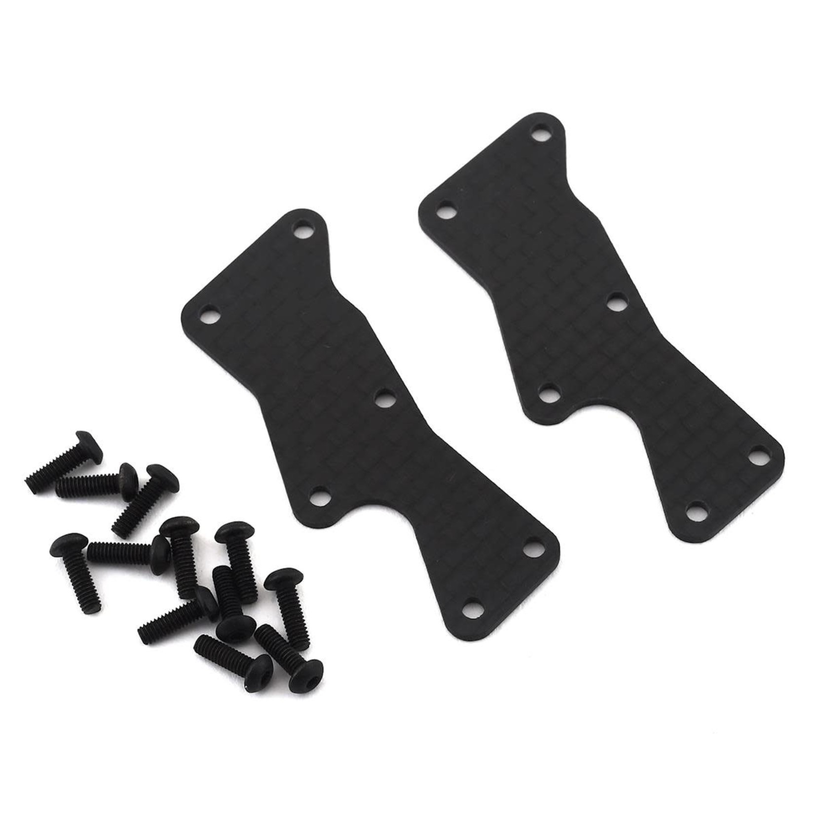 TLR Team Losi Racing 8IGHT-X Front Arm Inserts (Carbon) #TLR344037