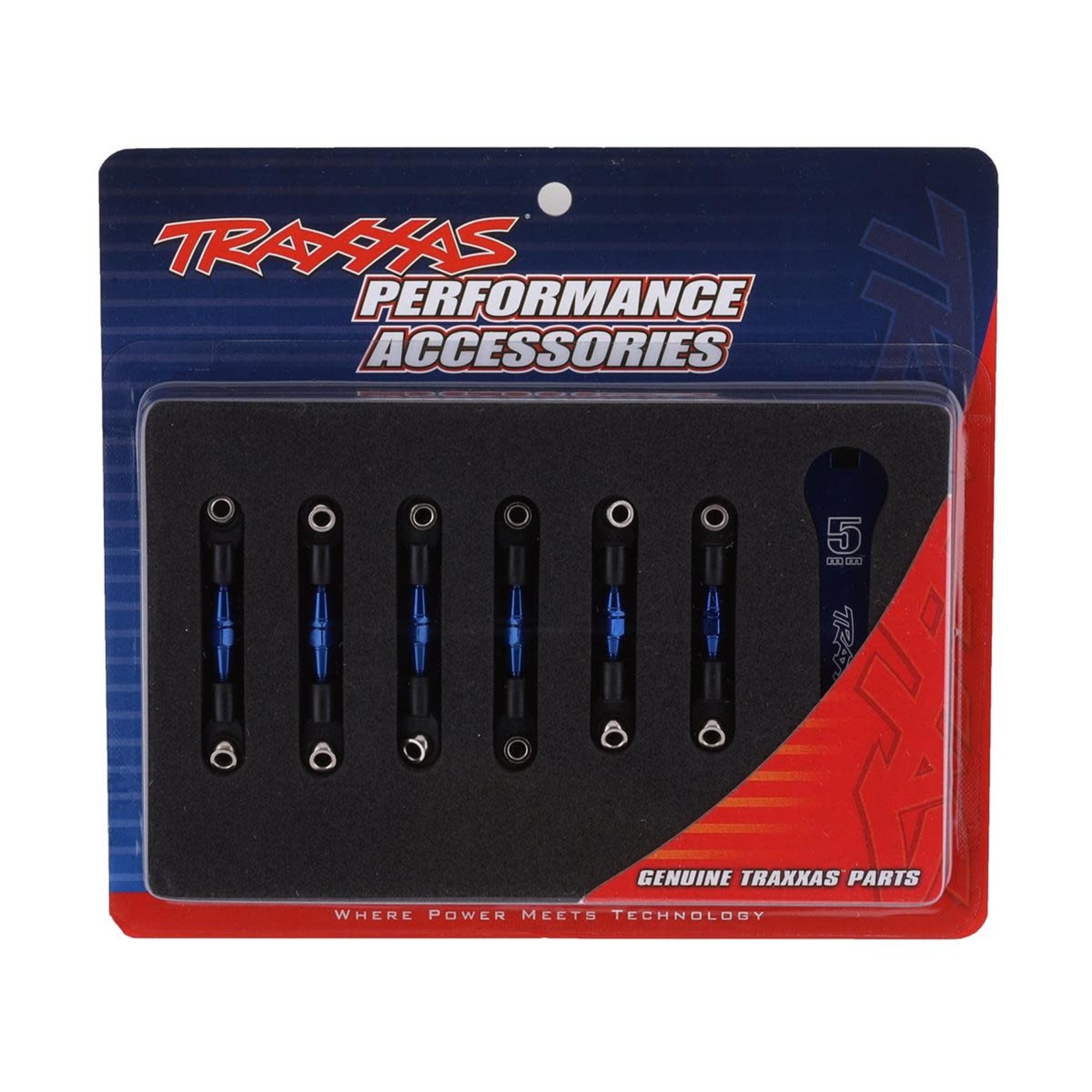 Traxxas #8341X Traxxas 4-Tec 3.0/2.0 VXL Aluminum Turnbuckles (Blue)