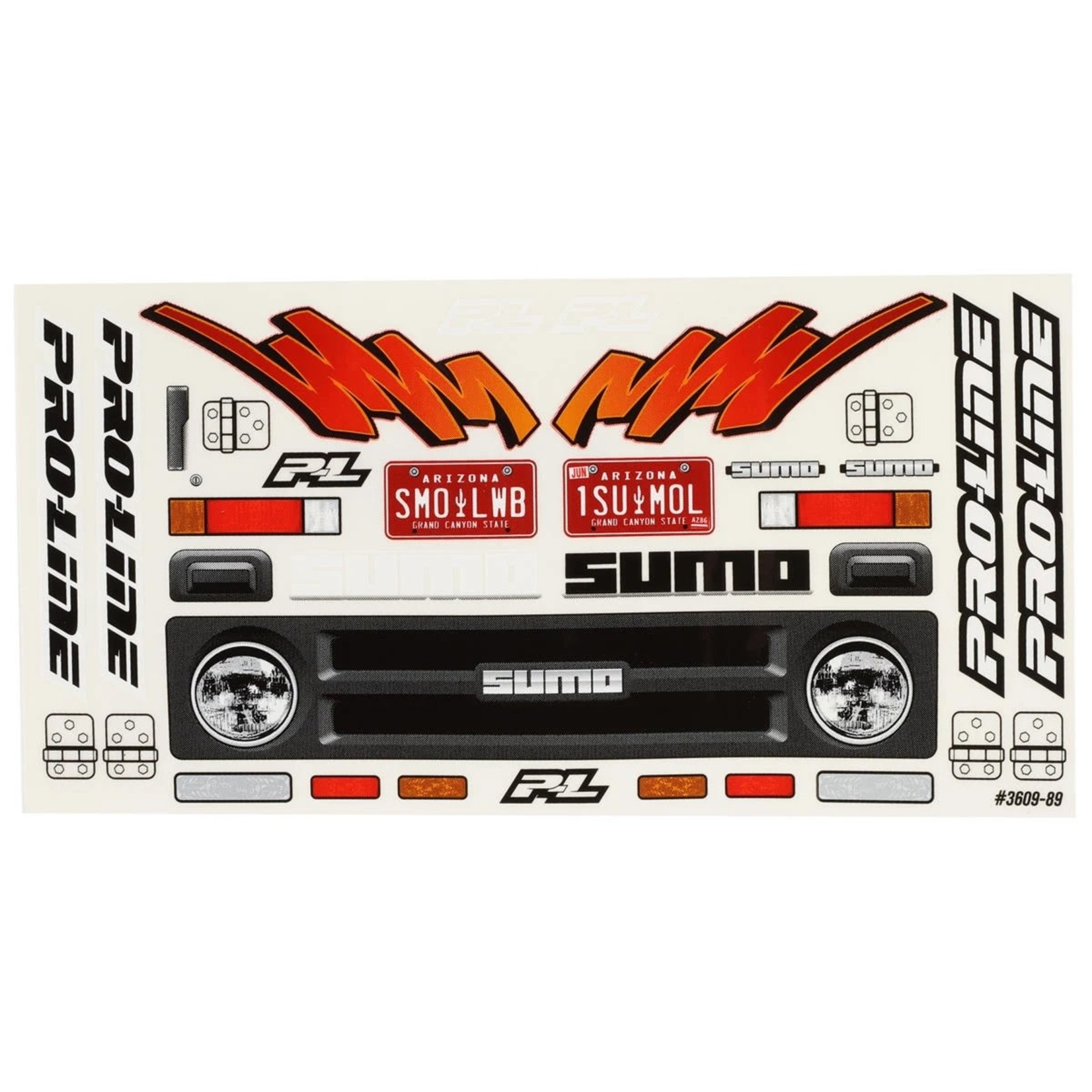 Pro-Line Pro-Line Sumo L 12.3" Rock Crawler Body (Clear) #3609-00