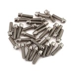 SSD RC #SSD00407 SSD RC 2.5x8mm Scale Wheel Bolts (Silver) (30)