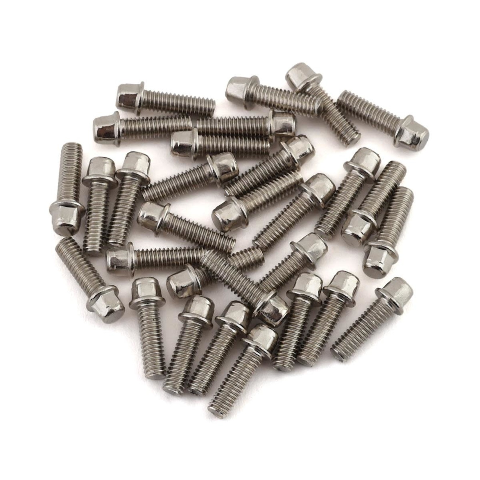 SSD RC SSD RC 2.5x8mm Scale Wheel Bolts (Silver) (30) #SSD00407