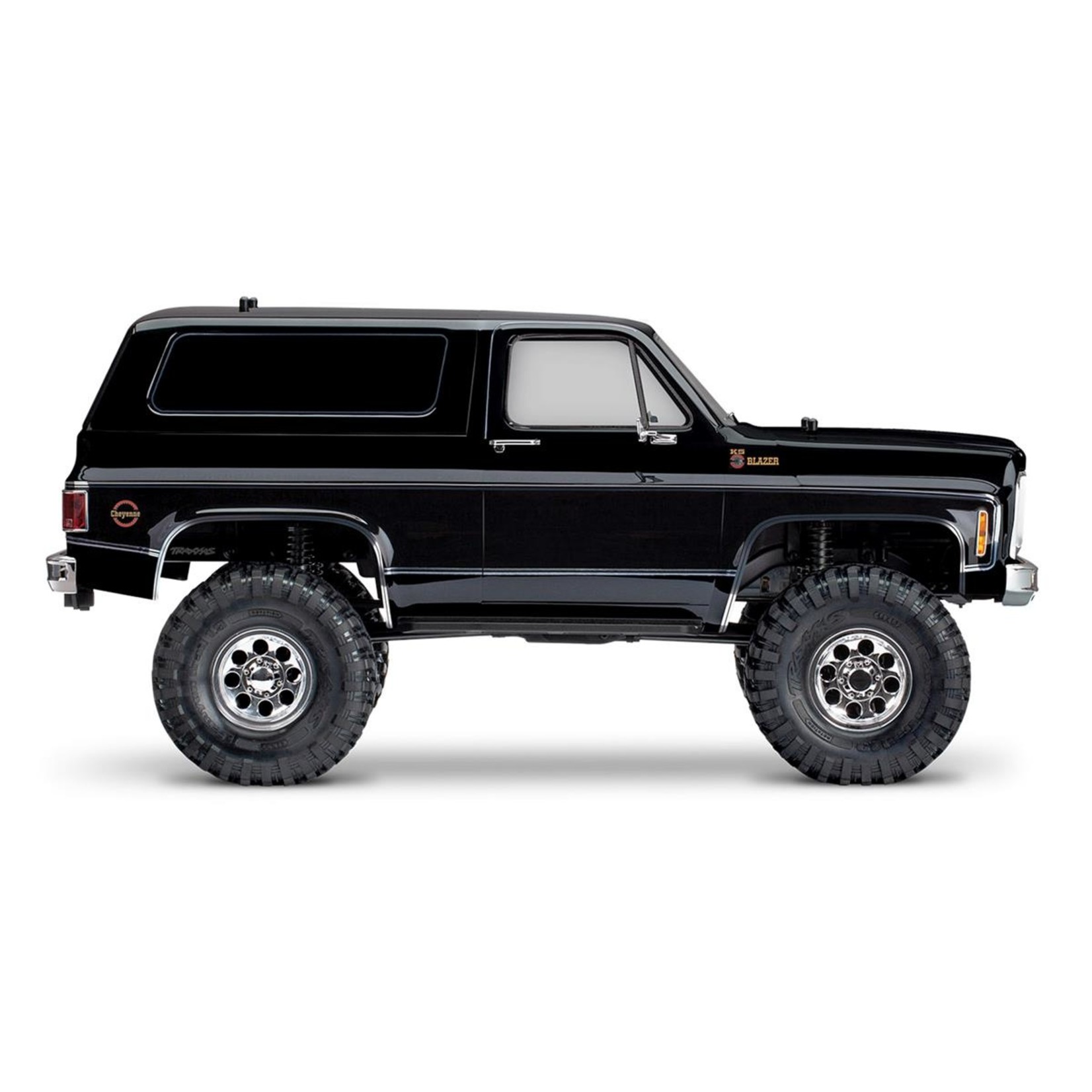 Traxxas #82076-4-BLK Traxxas TRX-4 1/10 Trail Crawler Truck w/'79 Chevrolet K5 Blazer Body (Black) w/TQi 2.4GHz Radio
