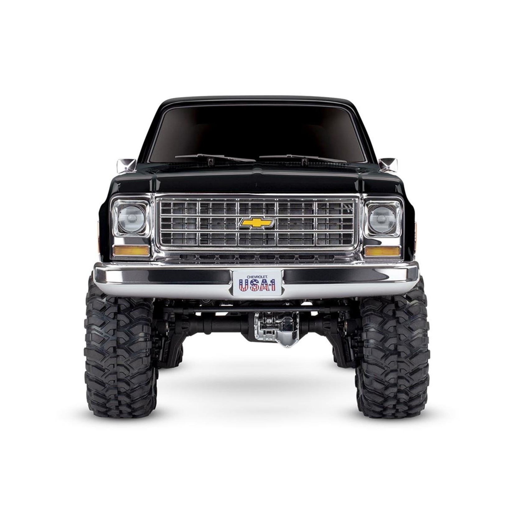 Traxxas #82076-4-BLK Traxxas TRX-4 1/10 Trail Crawler Truck w/'79 Chevrolet K5 Blazer Body (Black) w/TQi 2.4GHz Radio