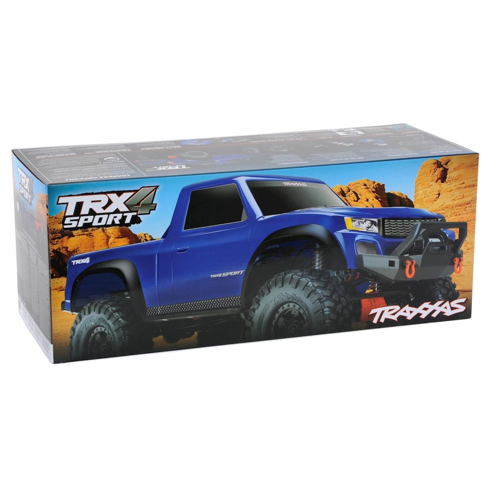 Traxxas Traxxas TRX-4 Sport 1/10 Scale Trail Rock Crawler (Blue) w/XL-5 HV ESC & TQ 2.4GHz Radio #82024-4-BLUE