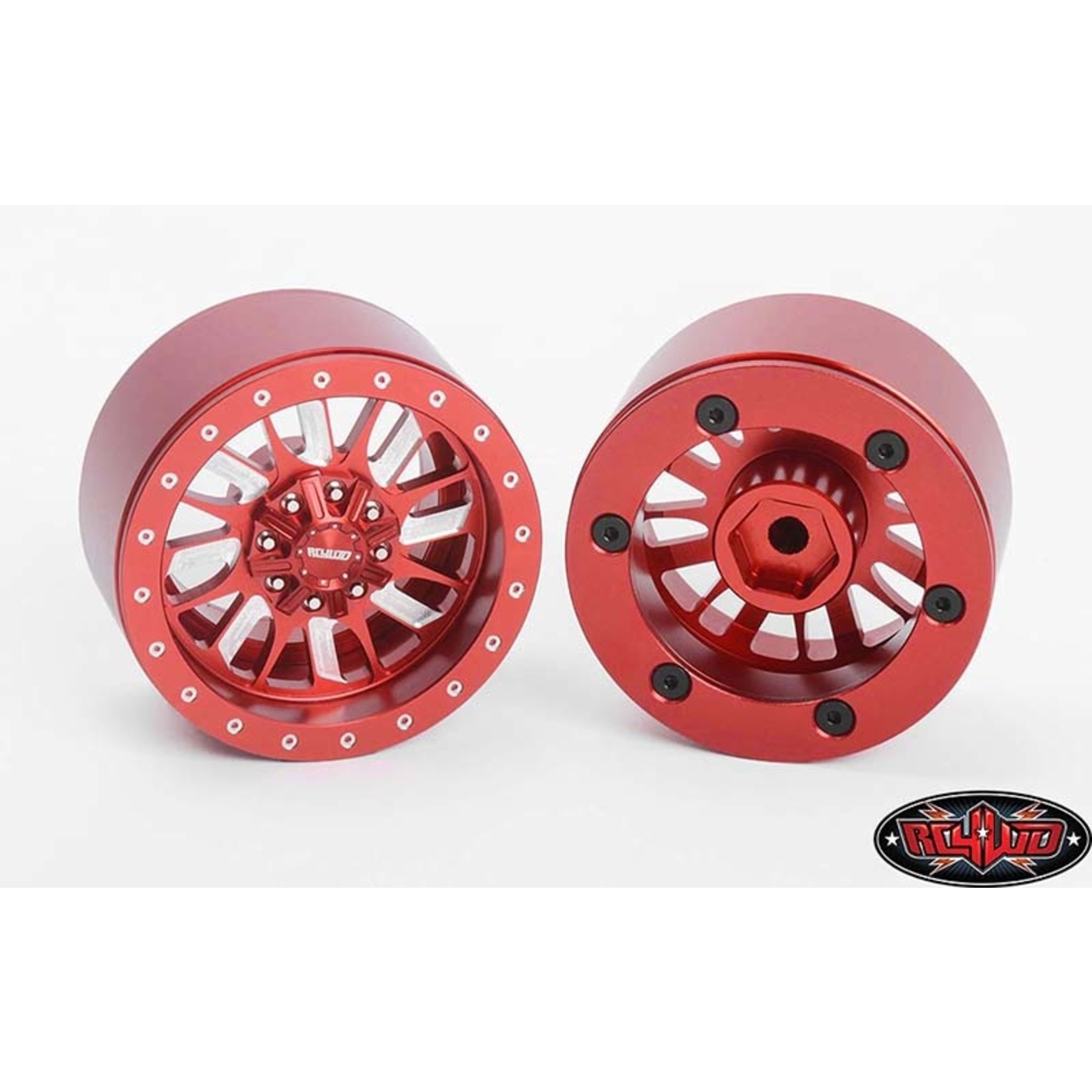 RC4WD #Z-W0323 RC4WD Enforcer 1.9" Beadlock Wheels (Red)