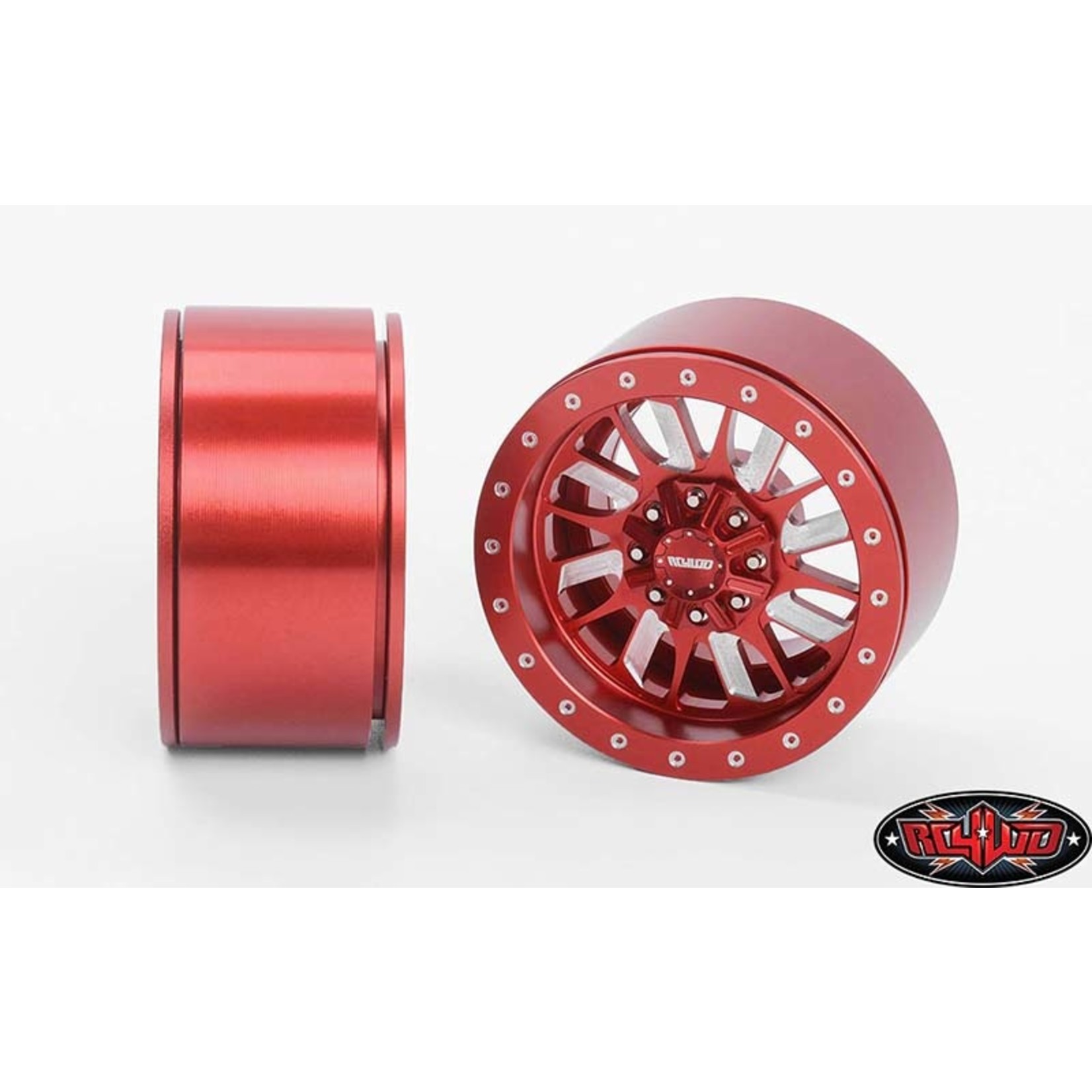 RC4WD #Z-W0323 RC4WD Enforcer 1.9" Beadlock Wheels (Red)