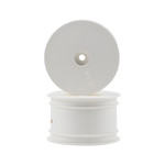 TLR #TLR7100 Team Losi Racing 12mm Hex 1/10 Rear Buggy Wheels (White) (2) (22 3.0/22-4)
