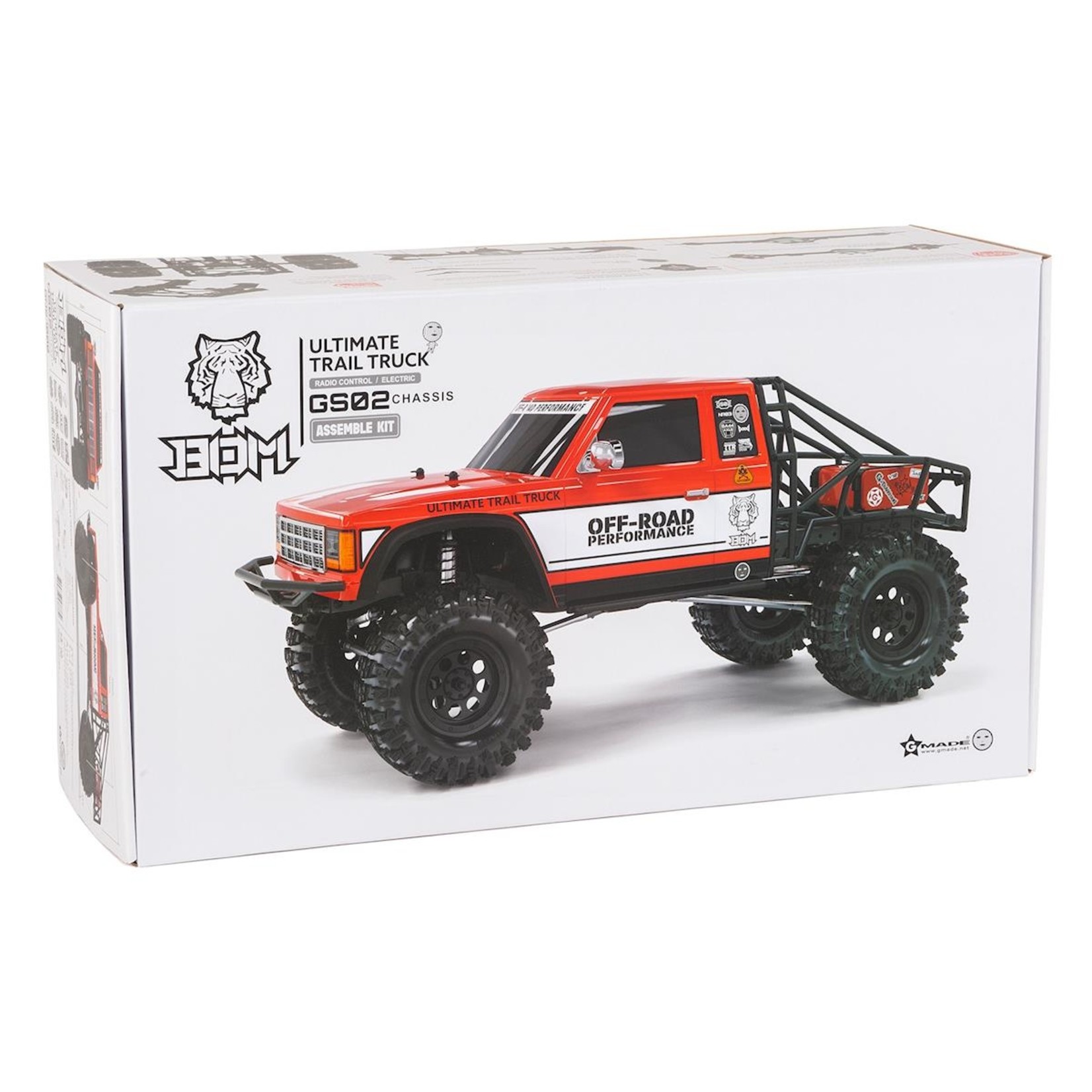 Gmade Gmade BOM GS02 1/10 4WD Ultimate Trail Truck Rock Crawler Kit #GM57000