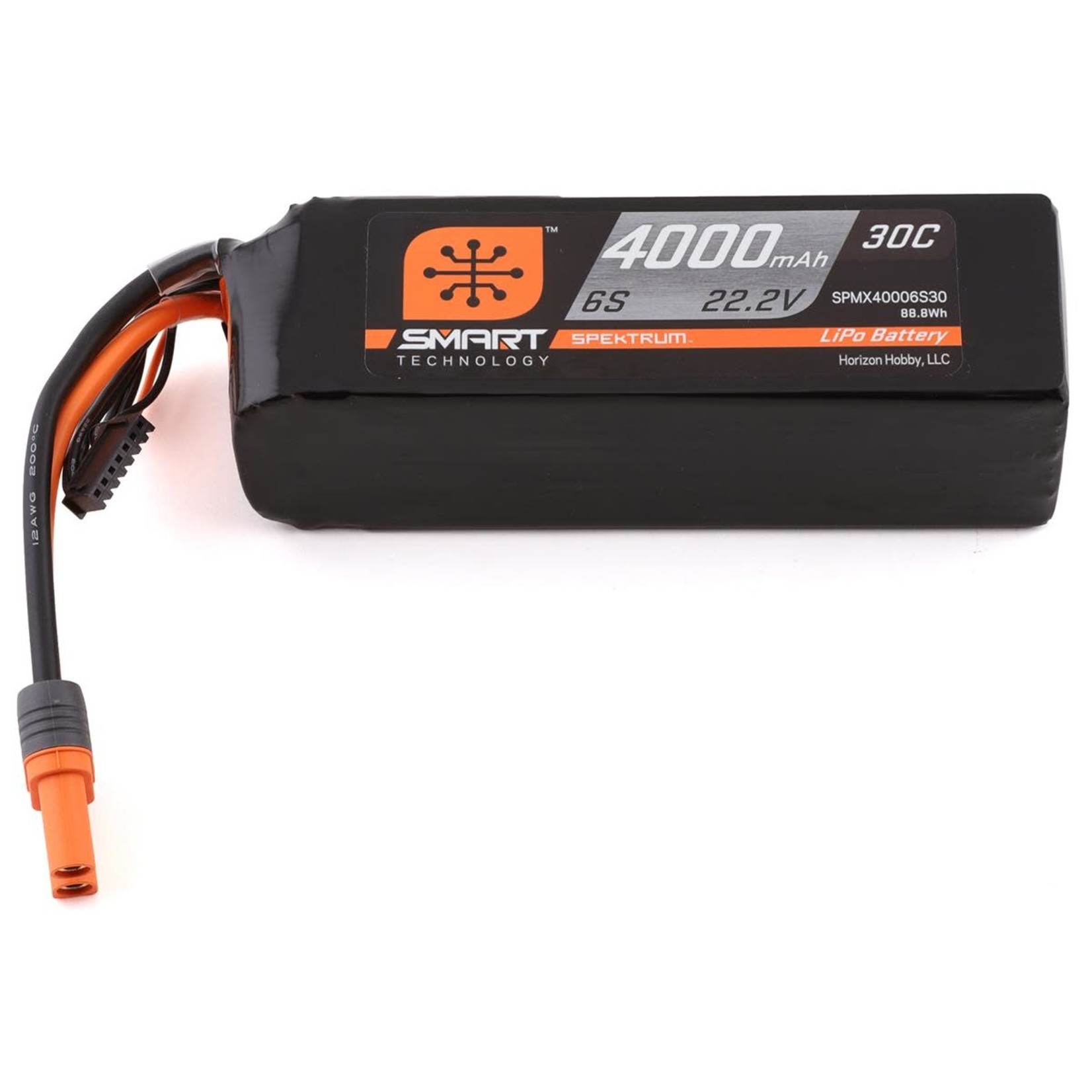 Spektrum Spektrum RC 6S Smart LiPo Battery Pack w/IC5 Connector (22.2V/4000mAh) #SPMX40006S30