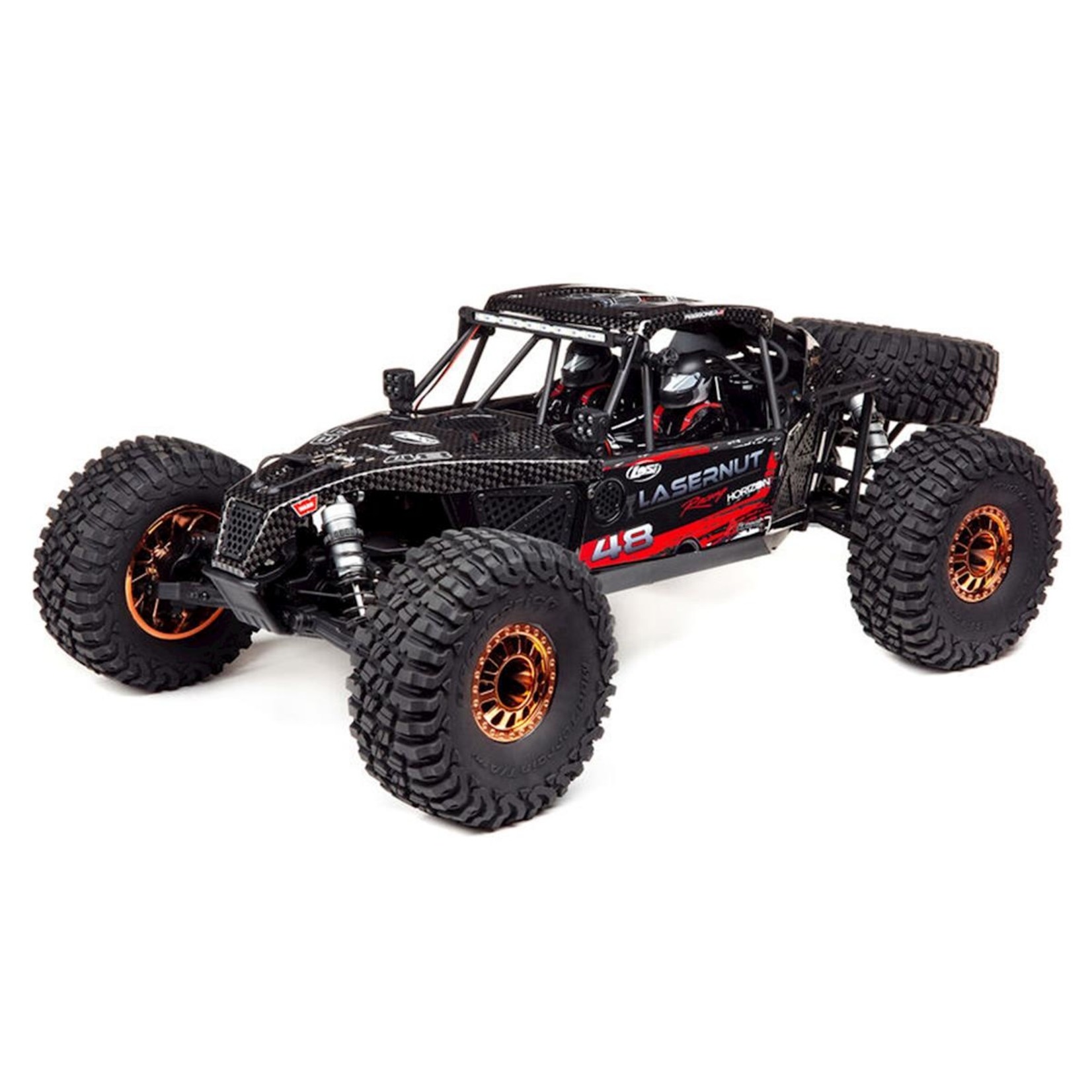 Losi #LOS03028T2  Losi Lasernut U4 1/10 4WD Brushless RTR Rock Racer (Black) w/2.4GHz Radio & Smart ESC