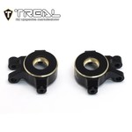 Treal #X003K9PA2H Treal Brass Front Steering Knuckles Fits Traxxas TRX-4M (Black)