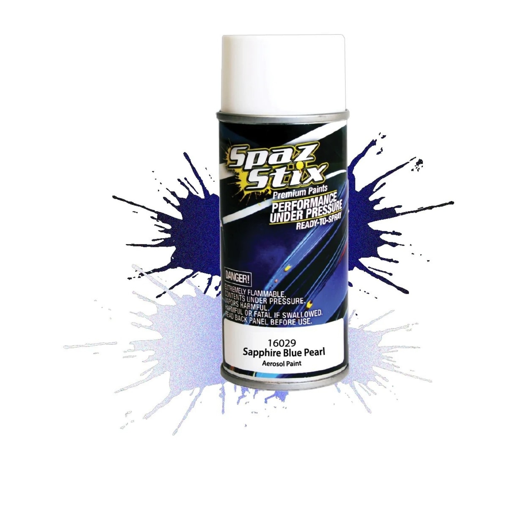 Spaz Stix #16029 Spaz Stix "Sapphire Blue Pearl" Spray Paint (3.5oz)