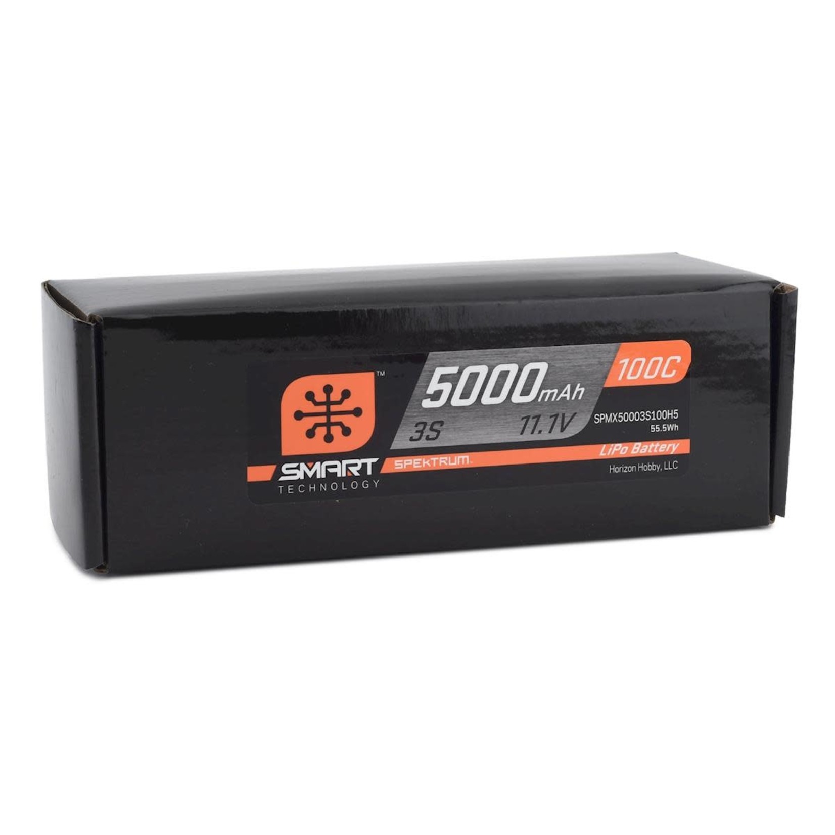 Spektrum Spektrum RC 3S Smart LiPo Hard Case 100C Battery Pack w/IC5 Connector (11.1V/5000mAh) #SPMX50003S100H5