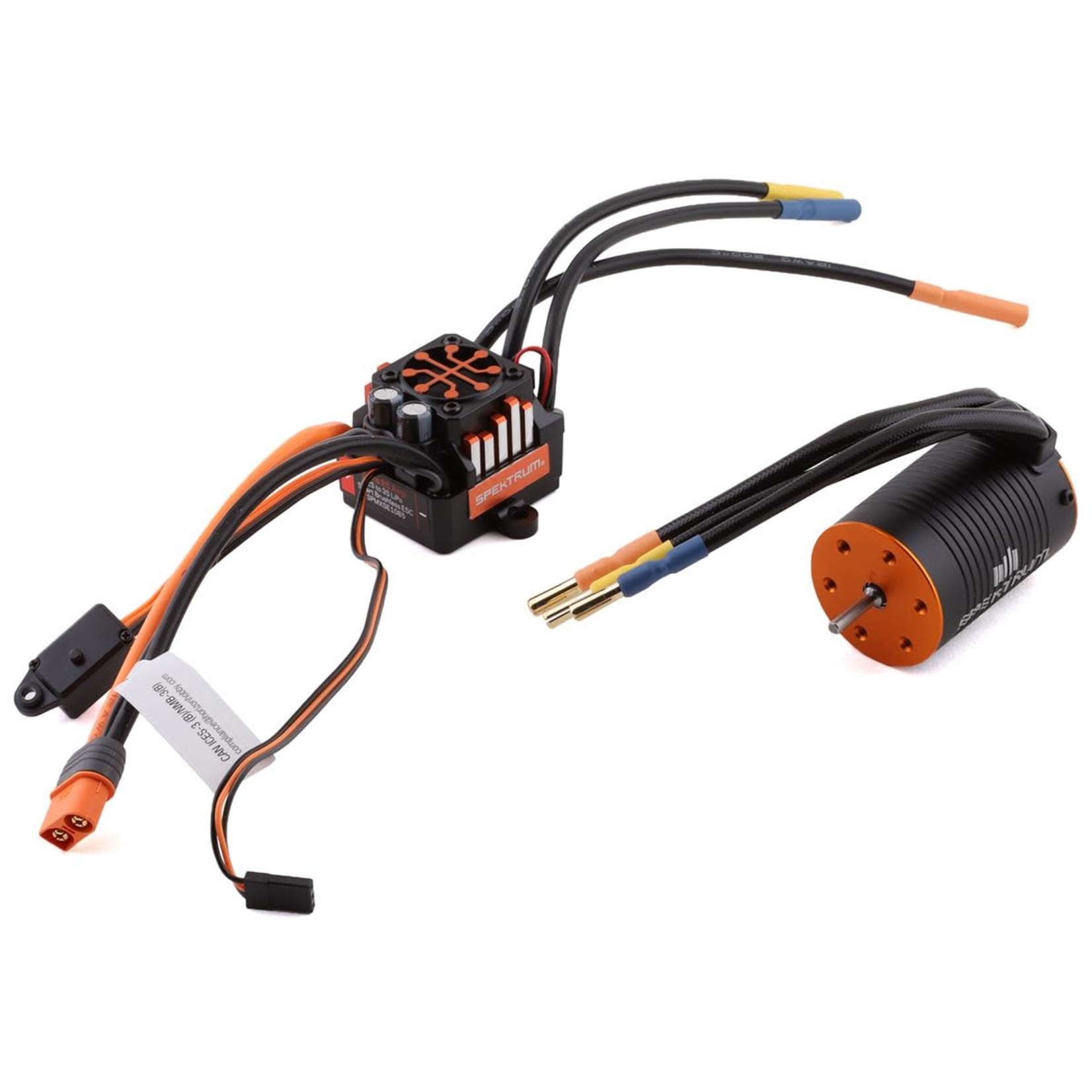 Spektrum #SPMXSEMC02 Spektrum RC Firma 85A Sensorless Brushless Smart ESC & Motor Combo (4000Kv)