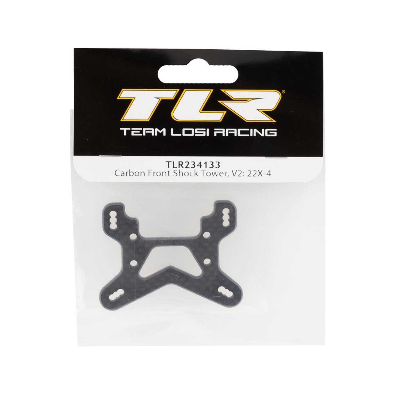 TLR Team Losi Racing 22X-4 Elite V2 Carbon Front Shock Tower #TLR234133