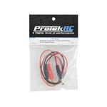 ProTek RC ProTek RC Transmitter Charge Lead (DC Plug to 4mm Banana Plugs) #PTK-5212