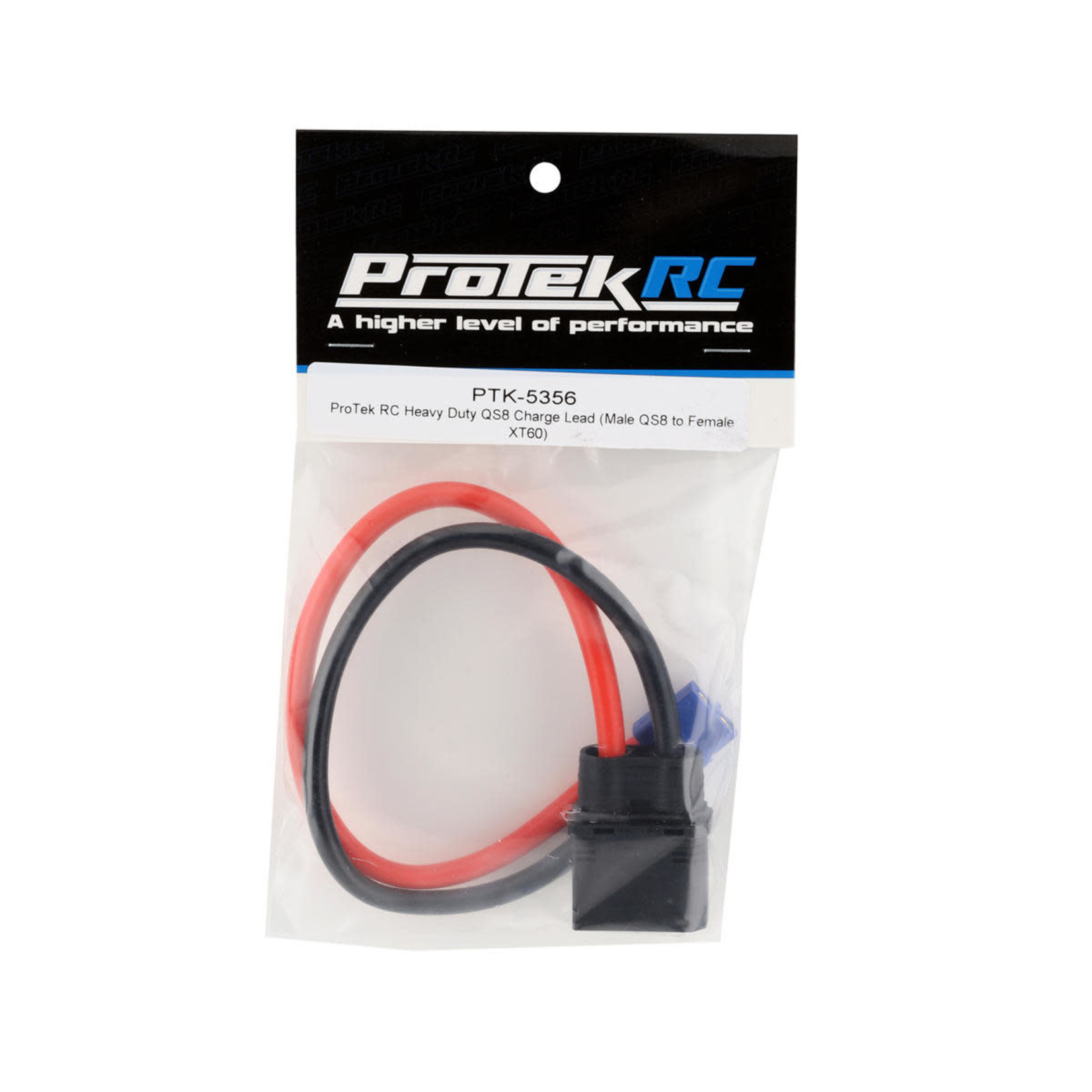 ProTek RC #PTK-5356 ProTek RC Heavy Duty QS8 Charge Lead (Male QS8 to Female XT60)