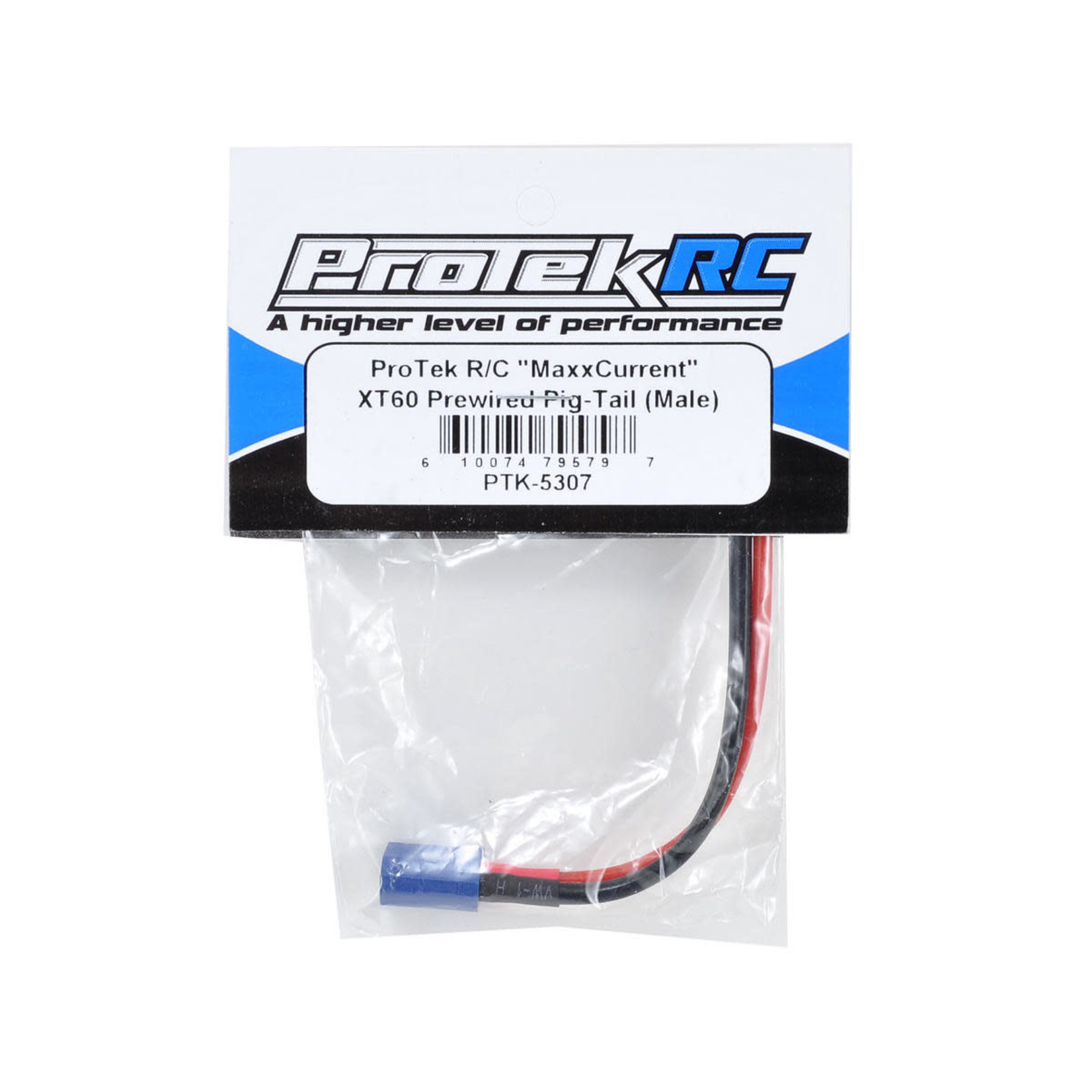 ProTek RC #PTK-5307 ProTek RC "TruCurrent" XT60 Prewired Pig-Tail (Male)