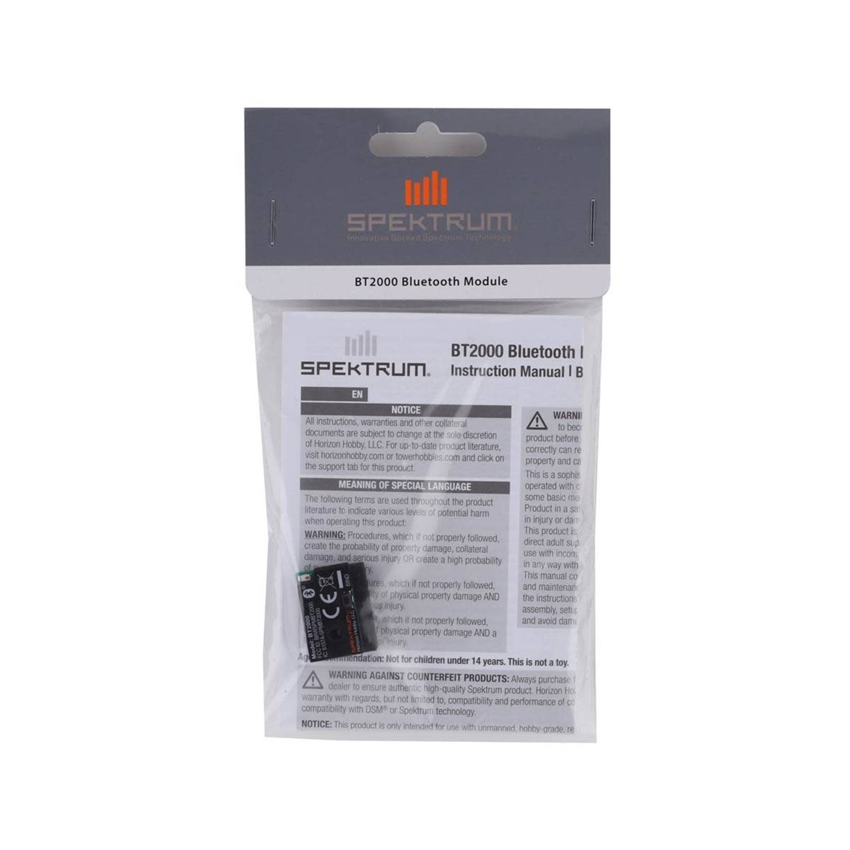 Spektrum #SPMBT2000 Spektrum RC BT2000 DX3 Smart Bluetooth Module