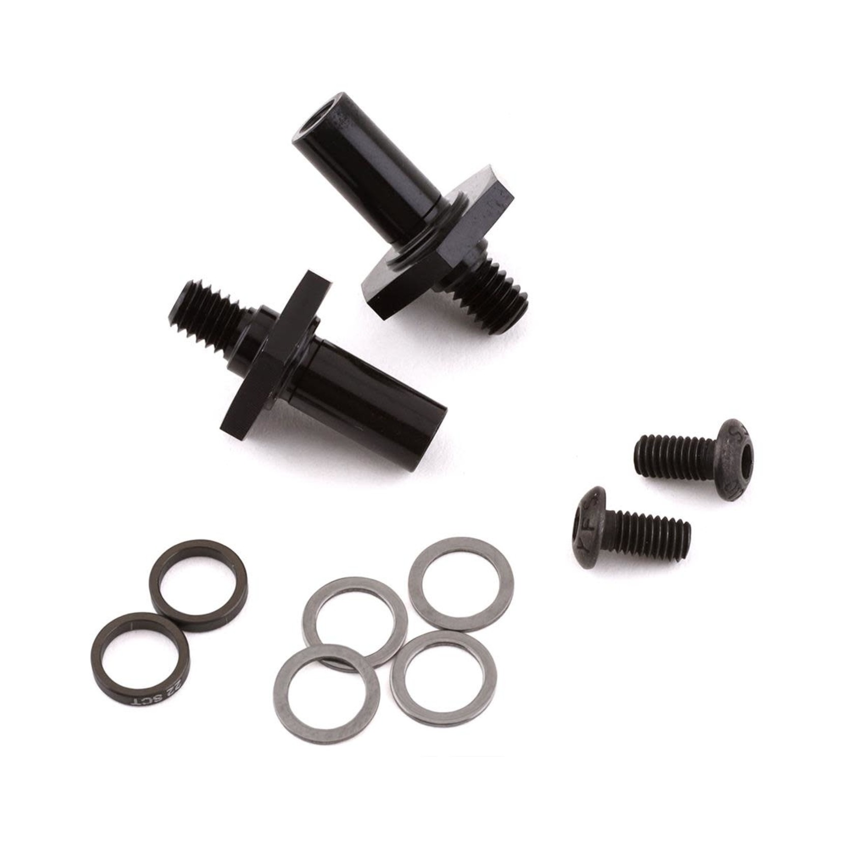 TLR Team Losi Racing 12mm Aluminum Front Axle (2) #TLR232136