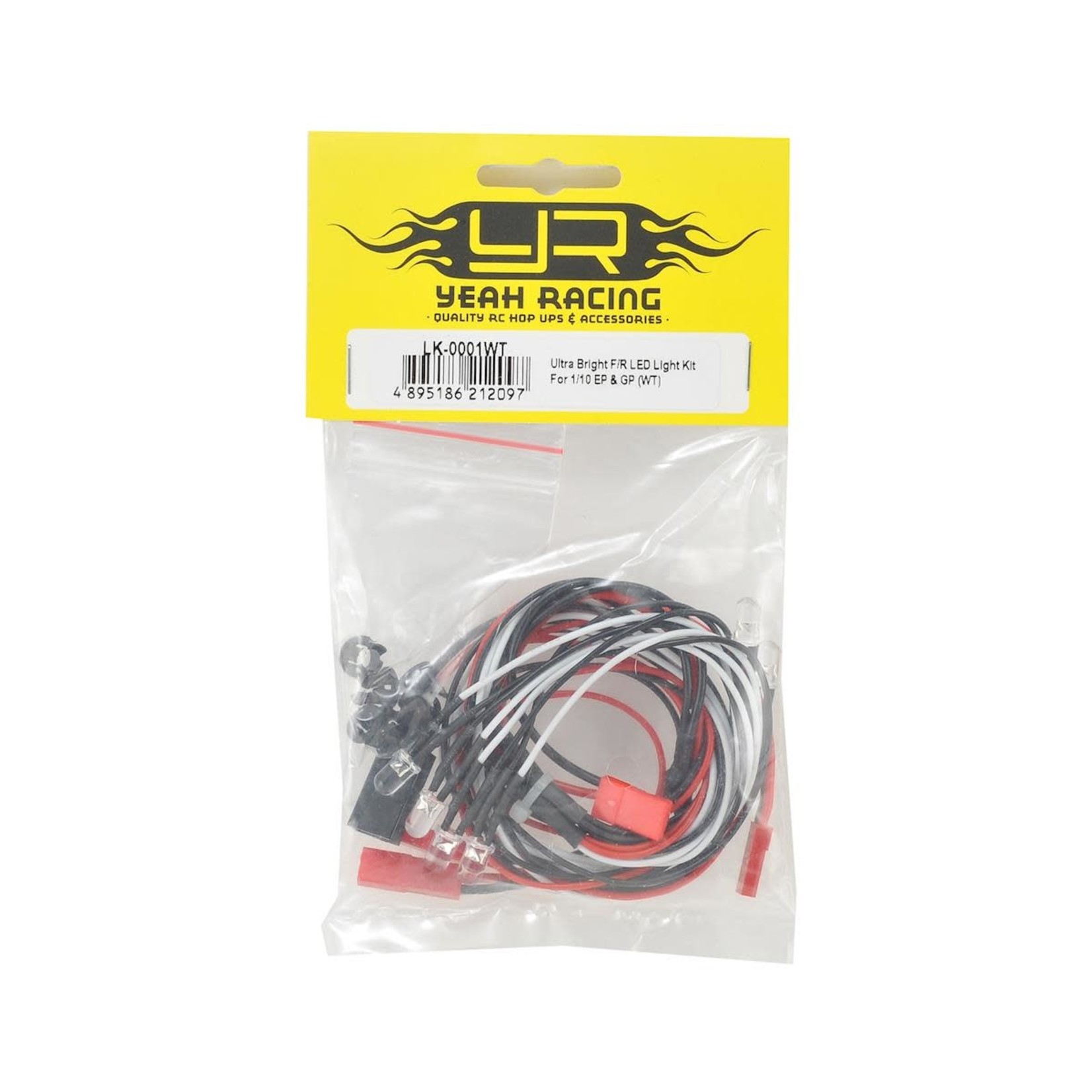 Yeah Racing Yeah Racing Ultra Bright LED Light Kit w/Light Holders #LK-0001WT