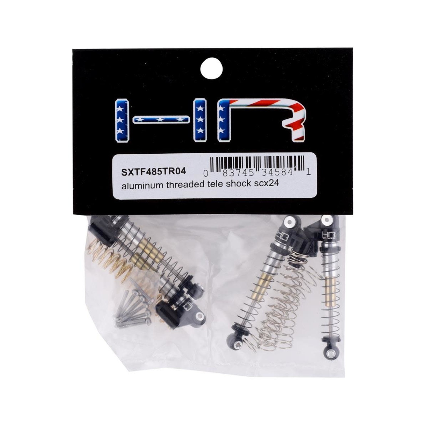Hot Racing #SXTF485TR04 Hot Racing Axial SCX24 Aluminum Threaded Telescopic Shock