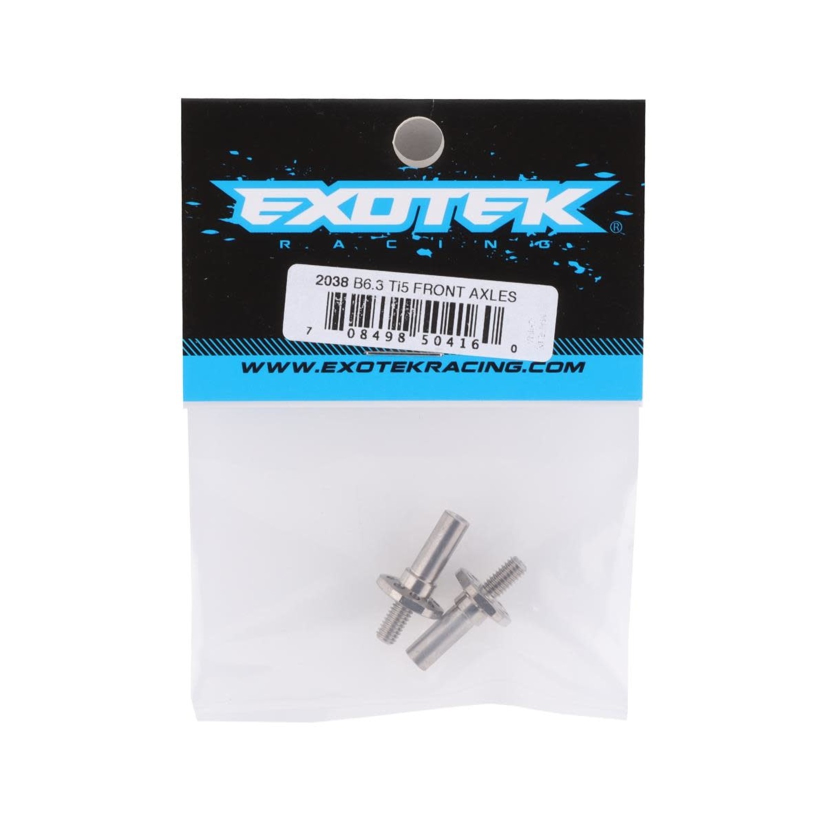 Exotek Exotek B6.3 Titanium Flite Front Axles #2038