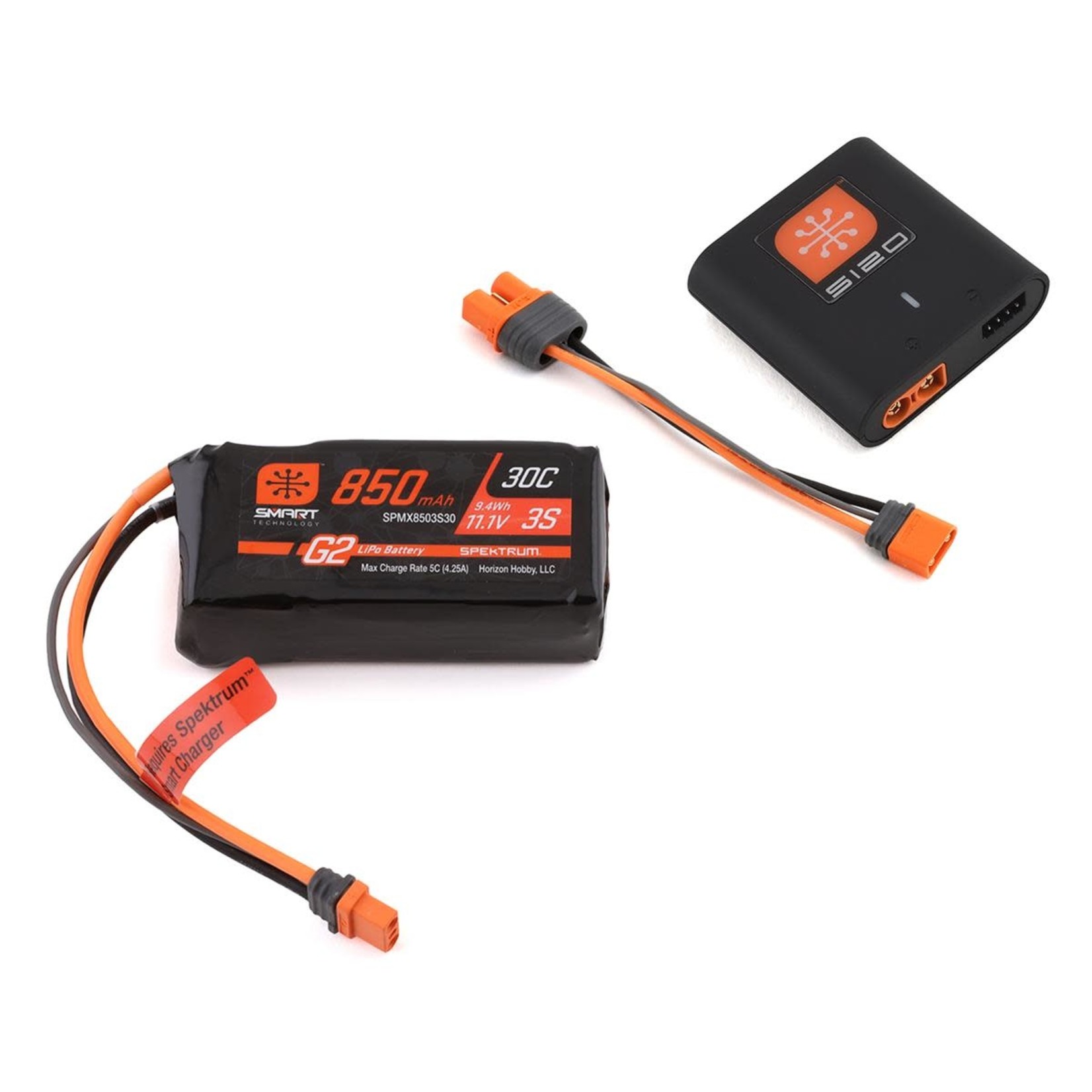 Spektrum #SPMXPSA100 Spektrum RC Smart G2 PowerStage Air Bundle w/3S Smart LiPo Battery (11.1V/850mAh)