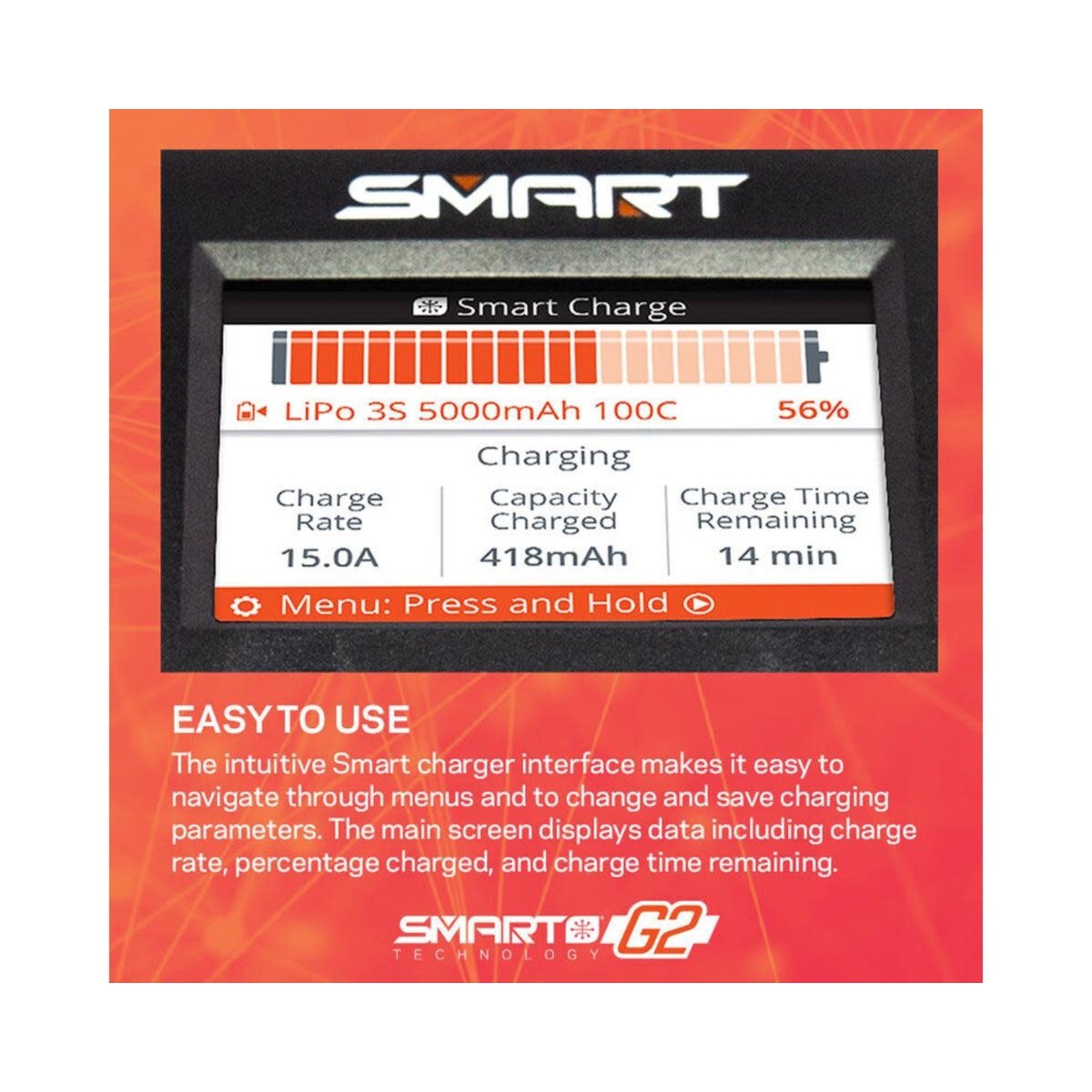 Spektrum Spektrum RC Smart G2 PowerStage 8S Bundle w/Two 4S Smart LiPo Batteries (5000mAh) #SPMXG2PS8