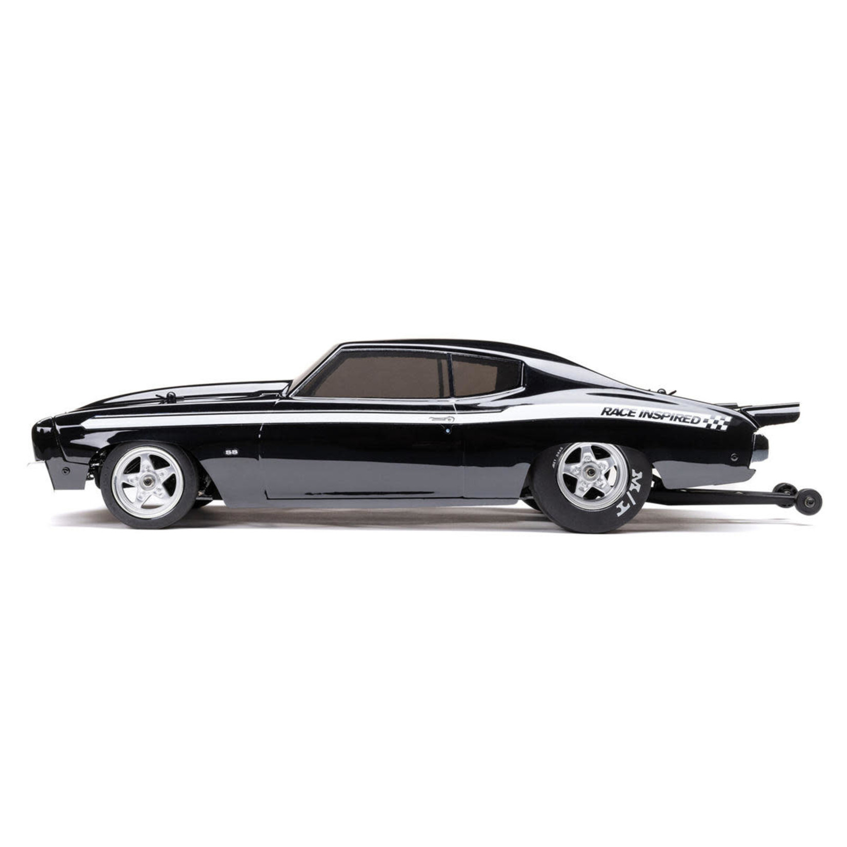 Losi Losi 1/16 1970 Chevelle 2WD RTR Mini No Prep Drag Car (Black) w/2.4GHz Radio, Battery & Charger #LOS01023T2