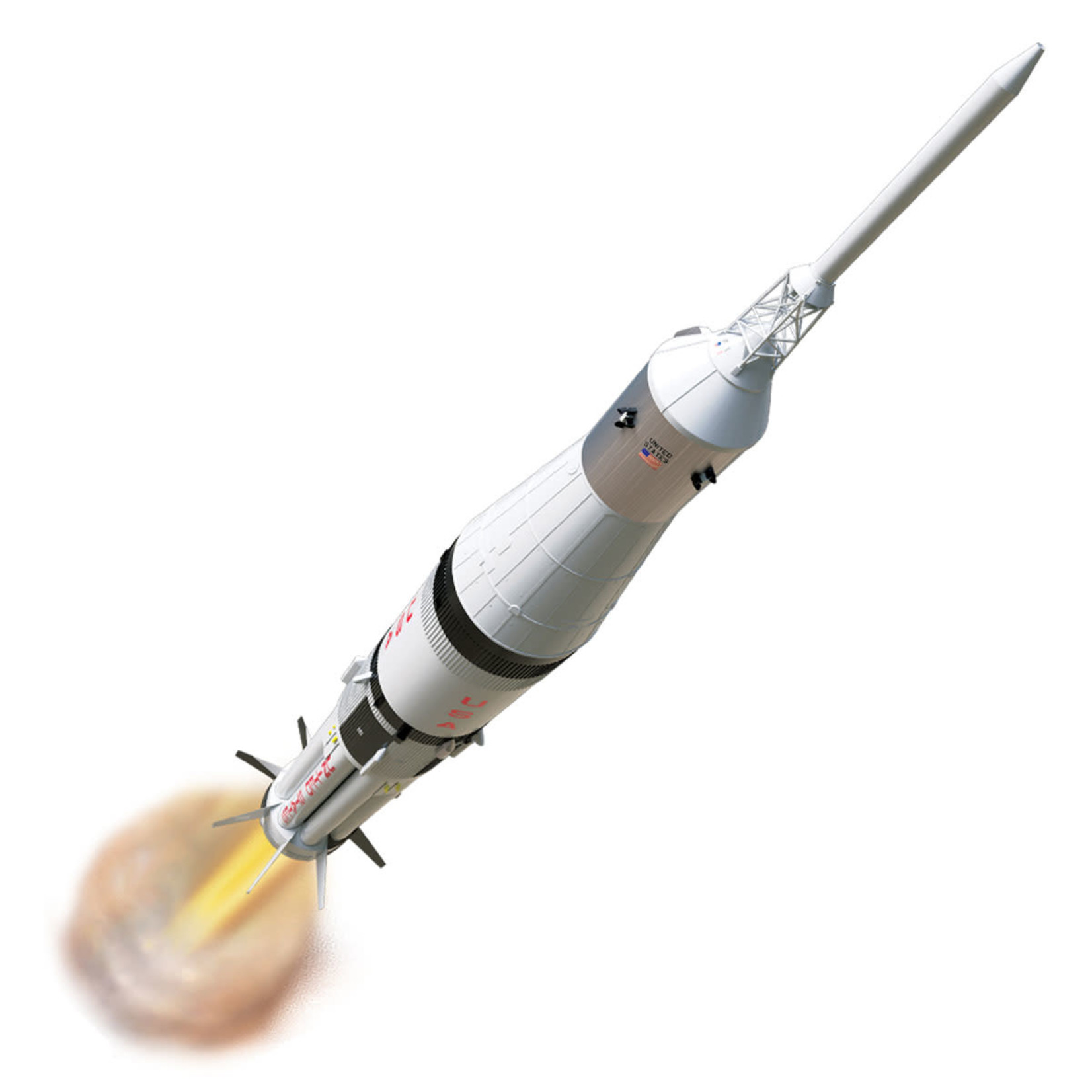 Estes Estes Saturn 1B SA-206 Model Rocket Kit (Master Level) #EST7251