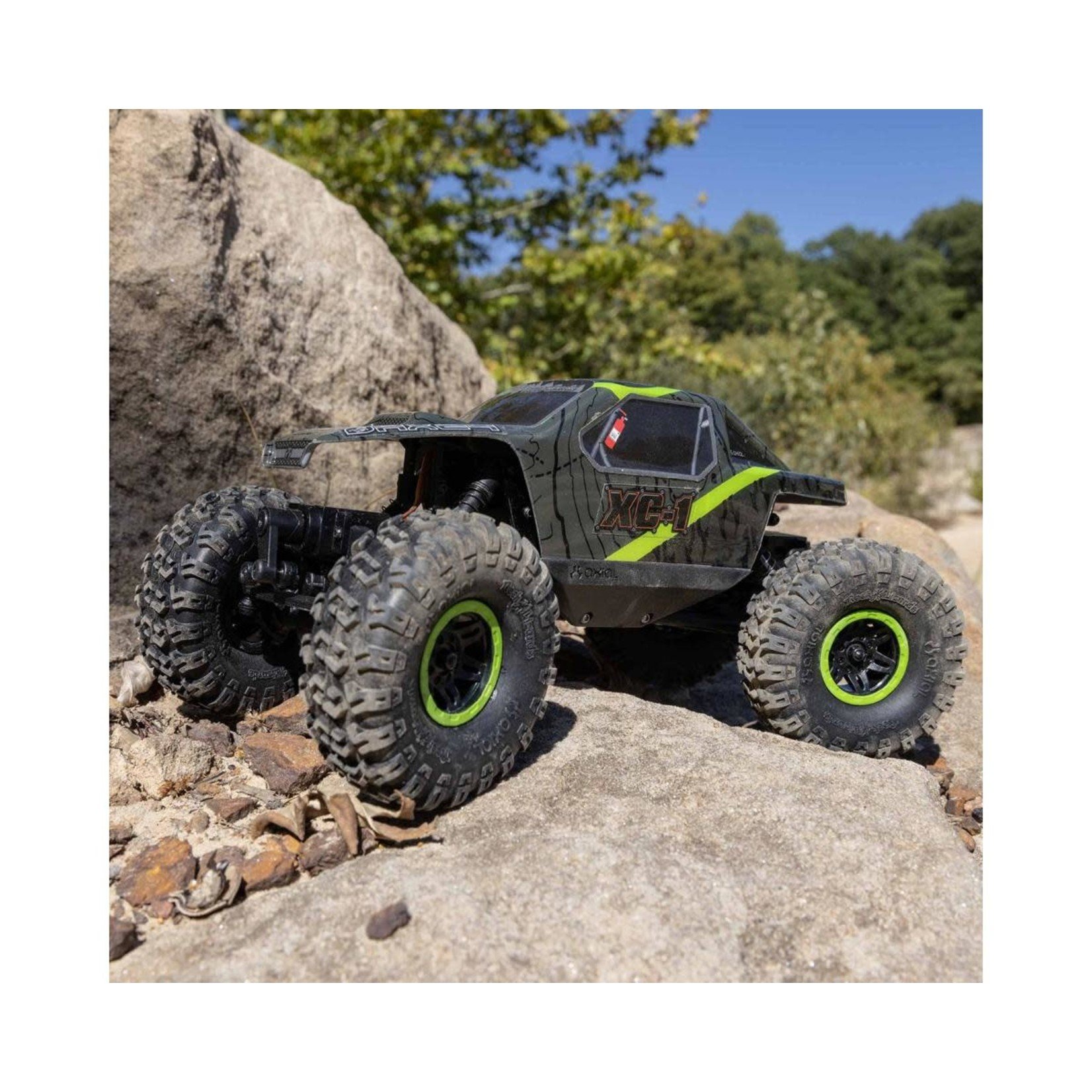 Axial Axial AX24 XC-1 1/24 4WD RTR 4WS Mini Crawler (Green) w/2.4GHz Radio, Battery & Charger #AXI00003T1