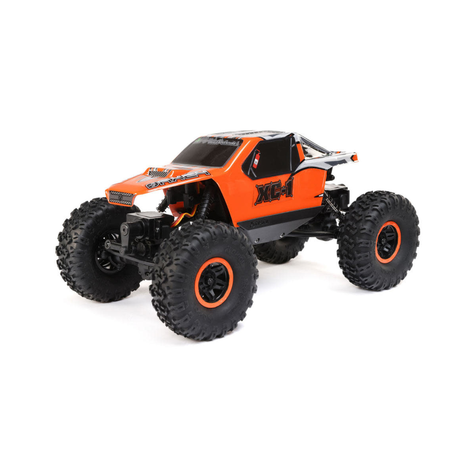 Axial Axial AX24 XC-1 1/24 4WD RTR 4WS Mini Crawler (Orange) w/2.4GHz Radio, Battery & Charger #AXI00003T2